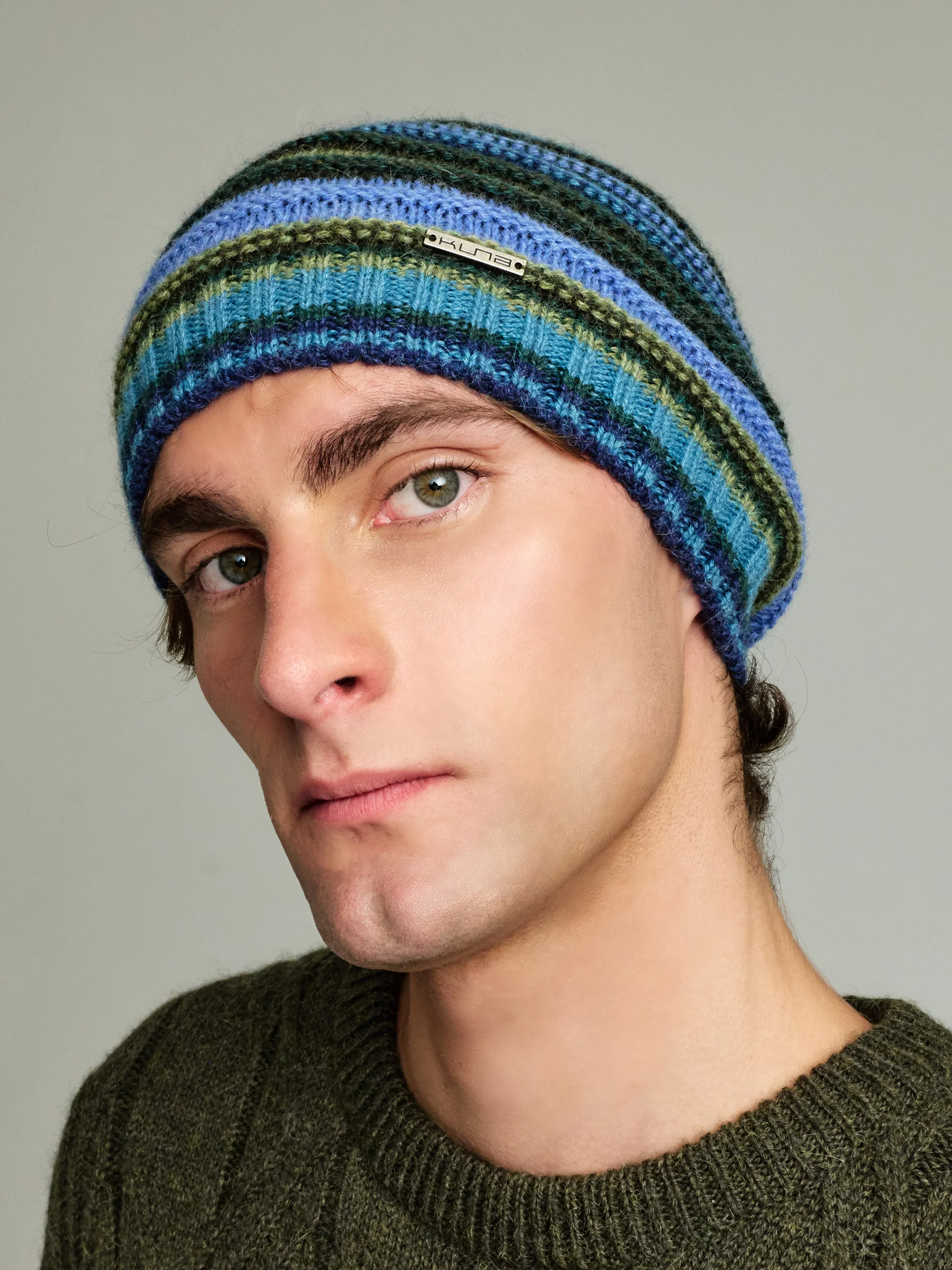 Yavoy Hat Baby Alpaca Color Light Blue - Image 5