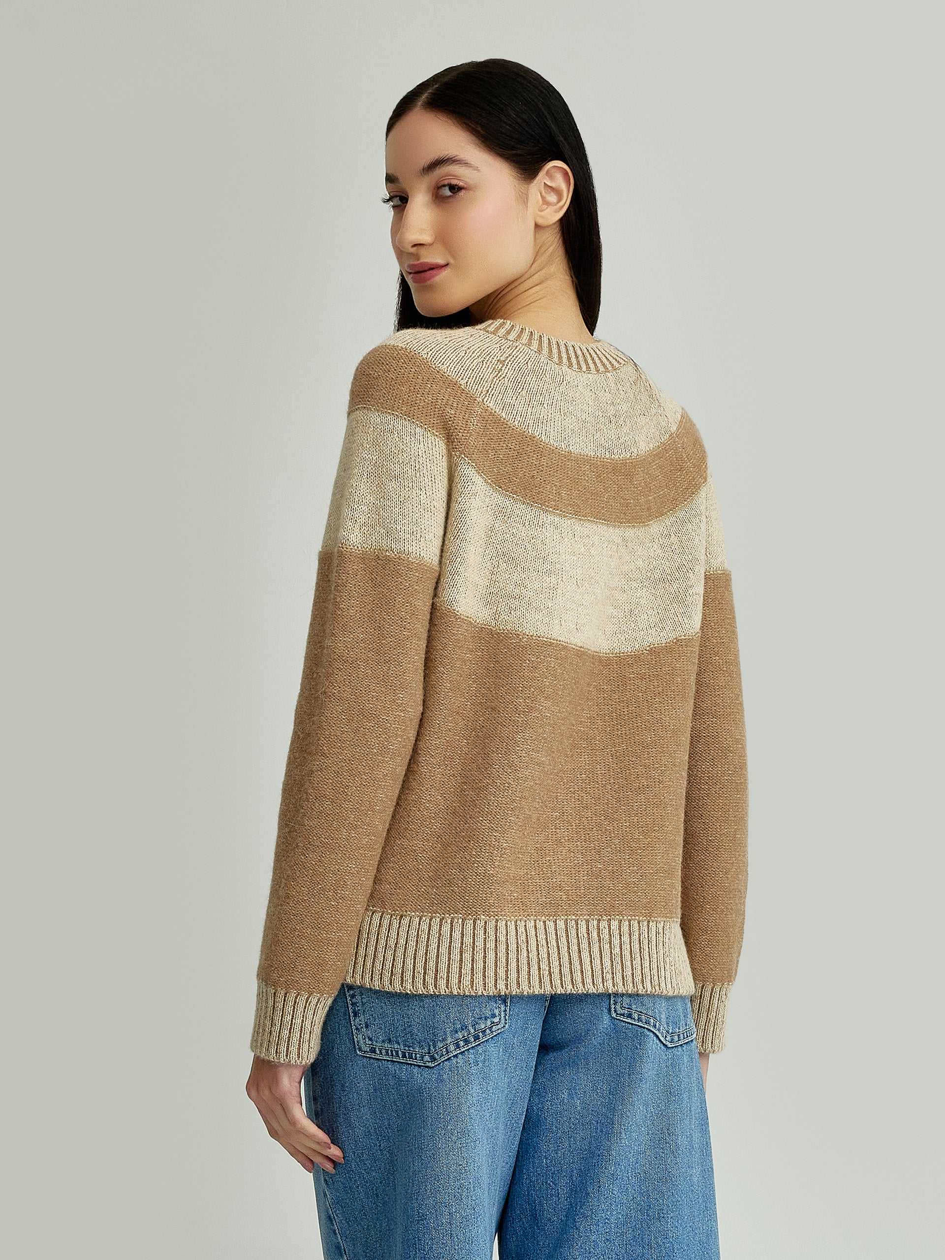 Ydris Sweater Baby Alpaca Color Camel - Image 3