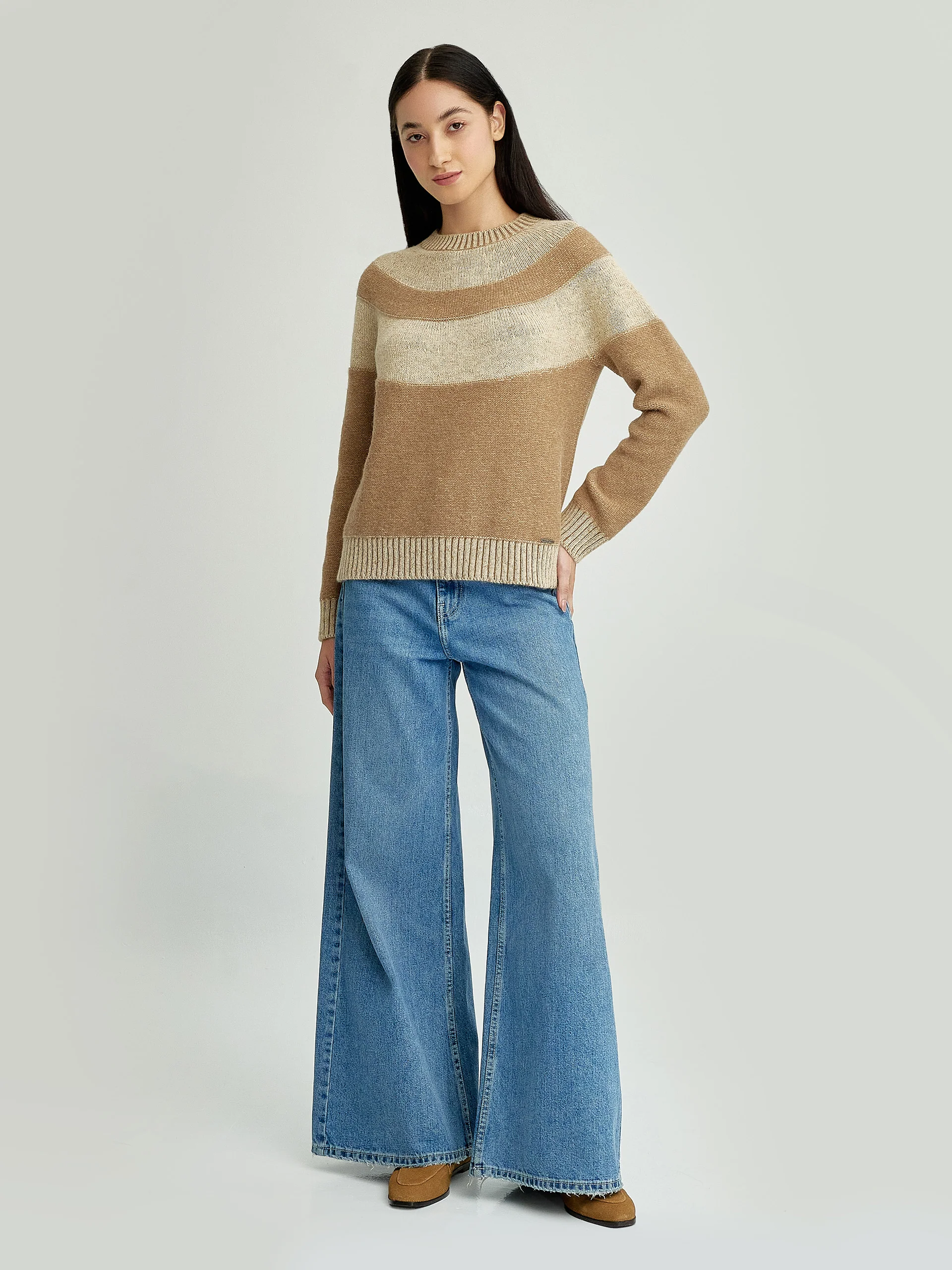 Ydris Sweater Baby Alpaca Color Camel - Image 4