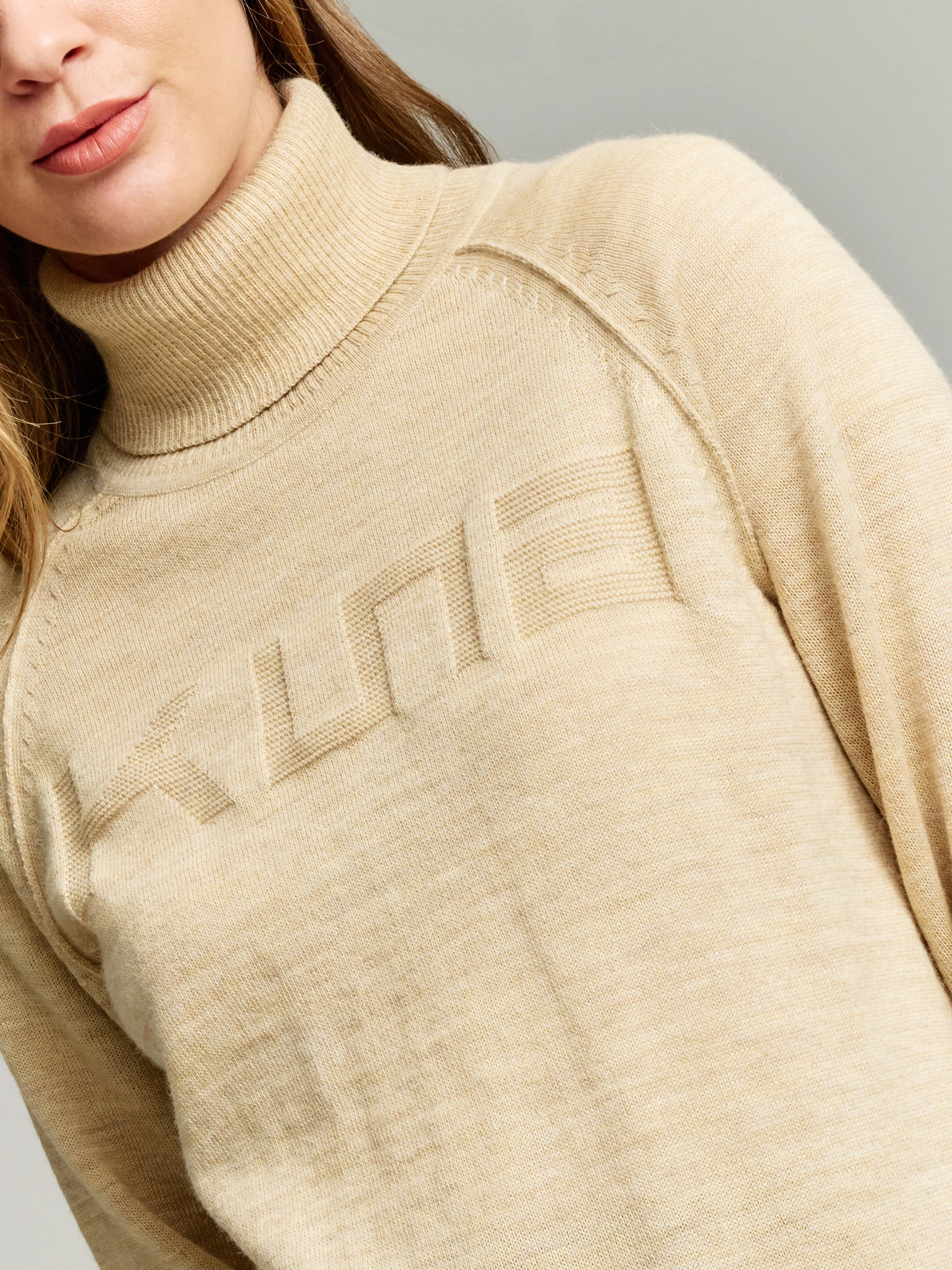 Yeah Sweater Baby Alpaca Color Beige - Image 5