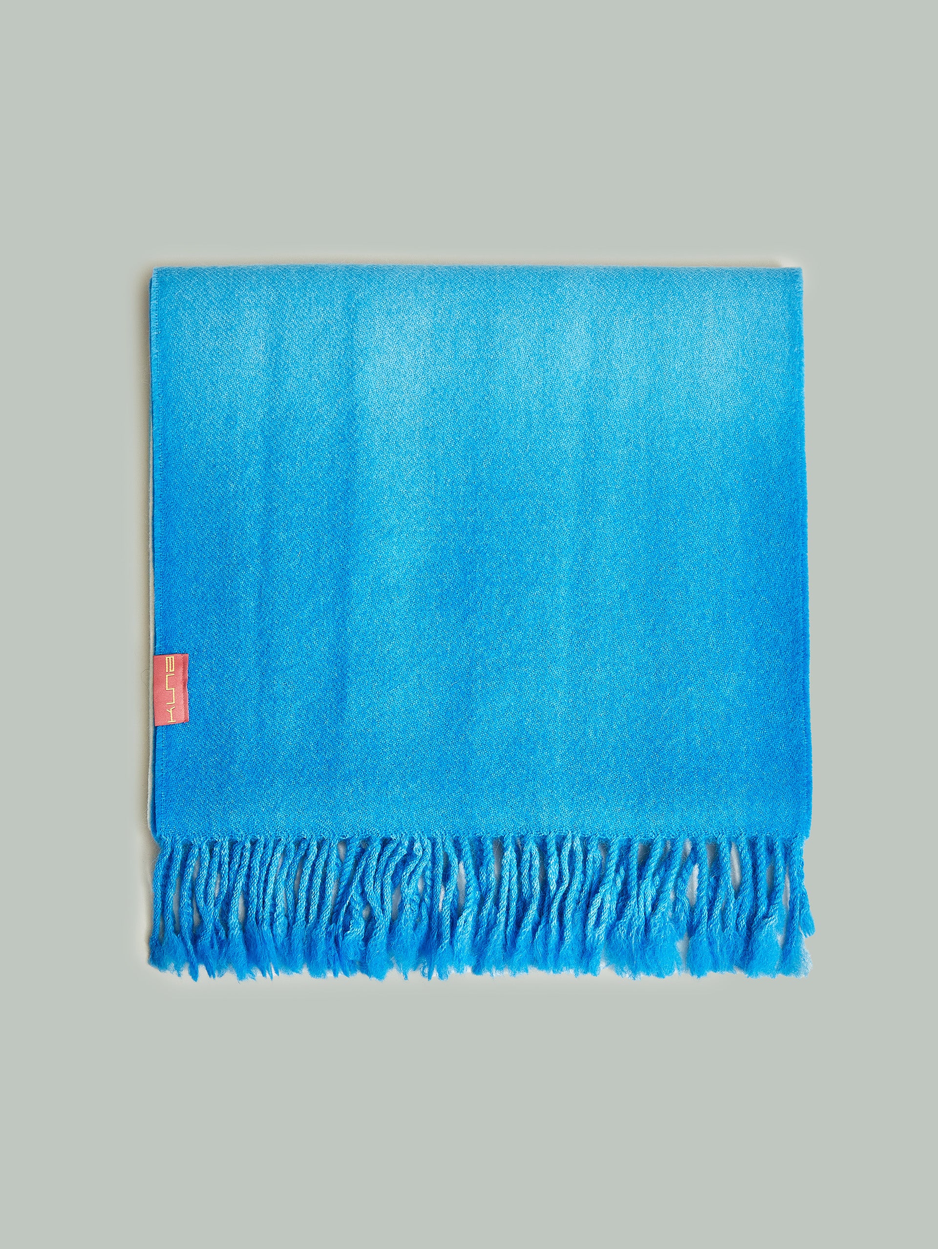 Yemi Scarf Baby Alpaca Color Turquoise - Image 2