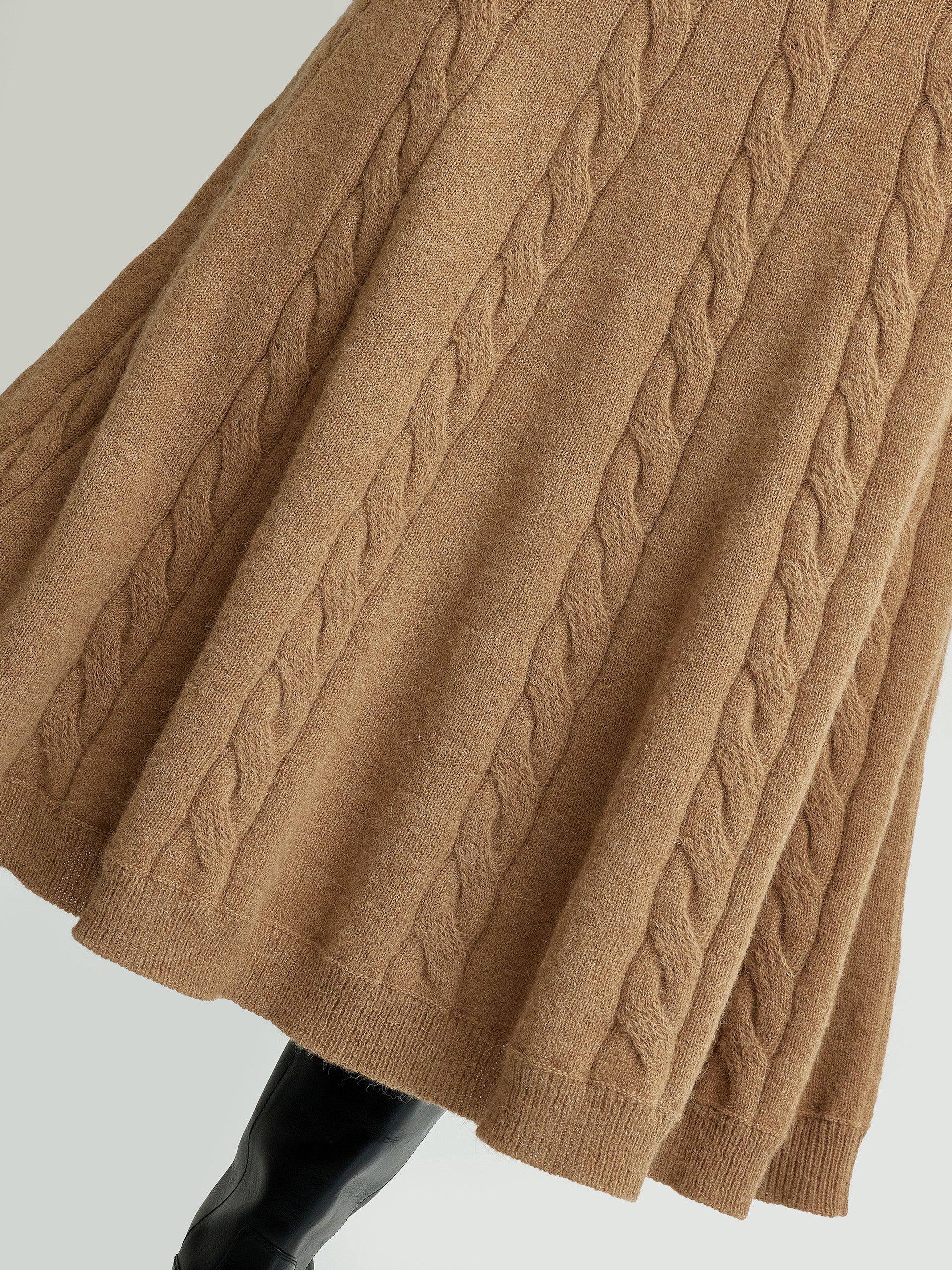 Yessica Skirt Baby Alpaca Color Camel - Image 5