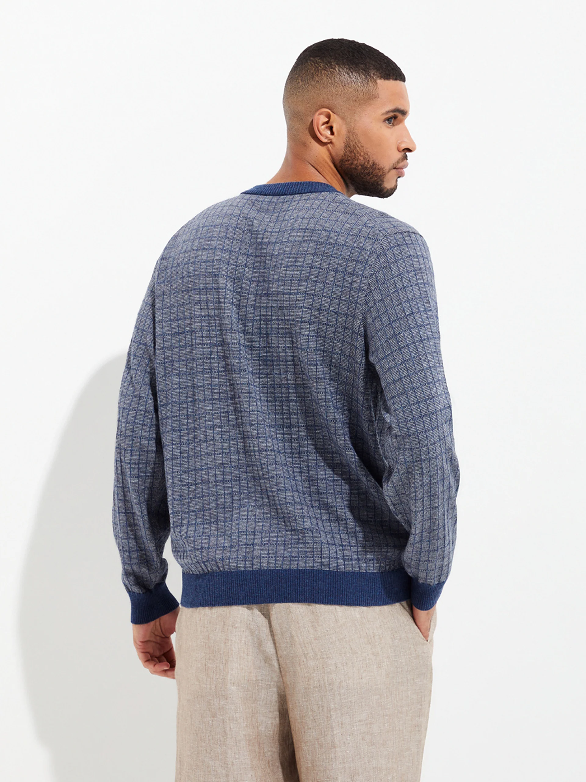 Ygnacio Sweater Cotton Color Grey - Image 3