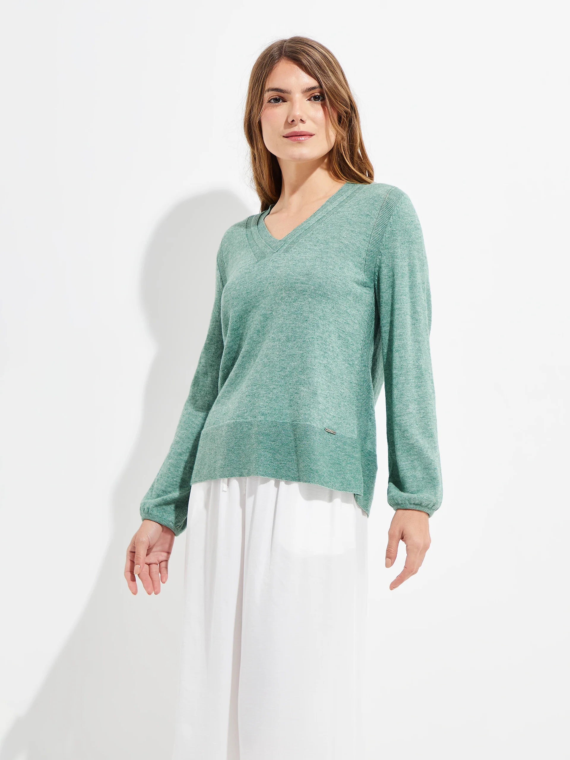 Yliada Sweater Cotton Color Green - Image 2