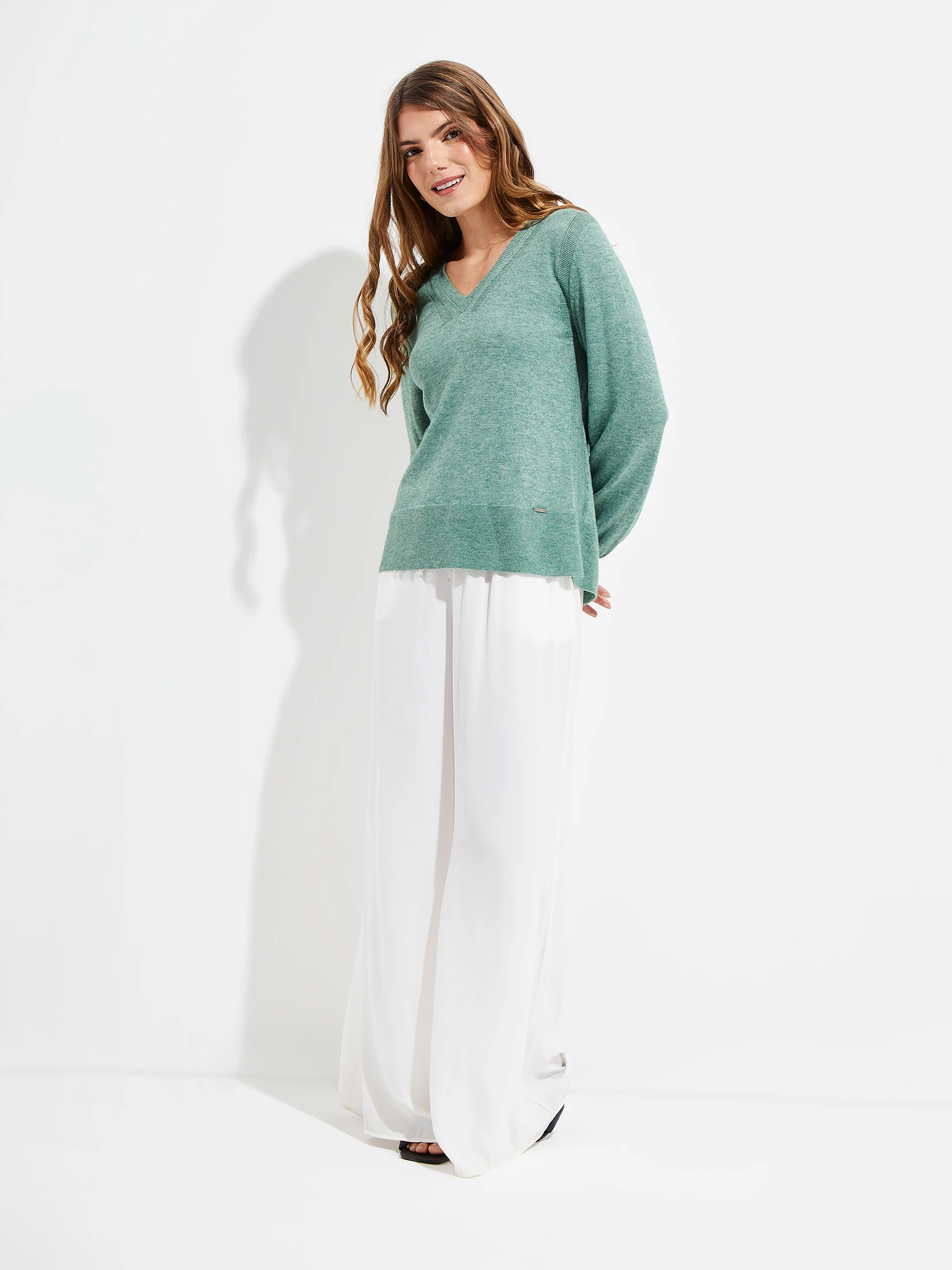 Yliada Sweater Cotton Color Green - Image 4