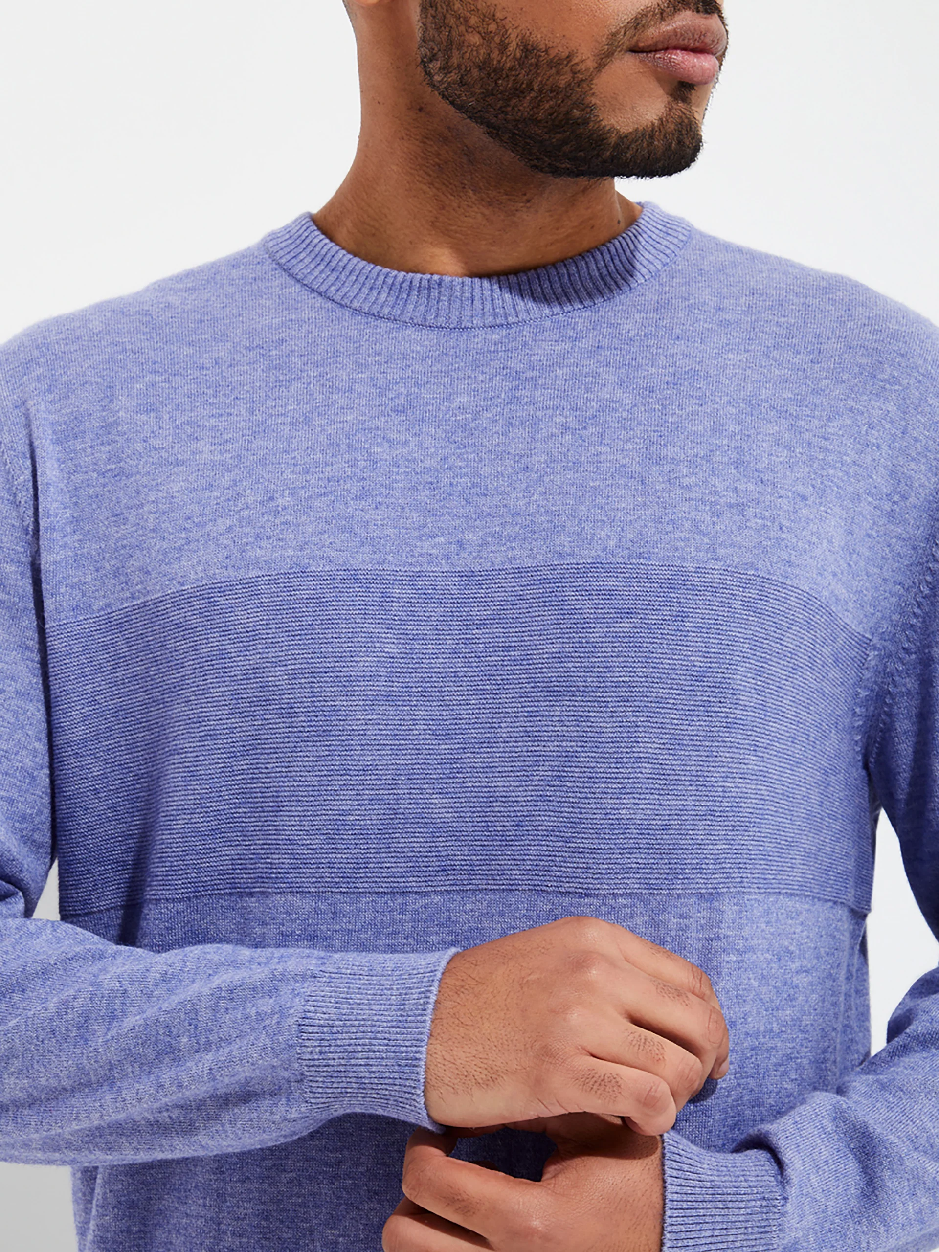 Yoel Sweater Cotton Color Blue - Image 5