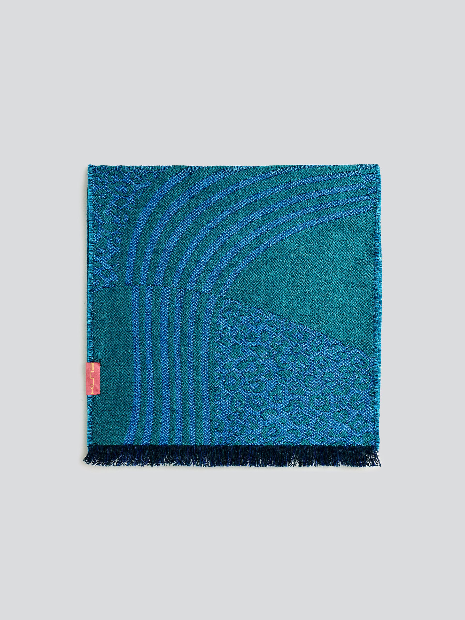 Yogi Scarf Baby Alpaca Color Blue - Image 2