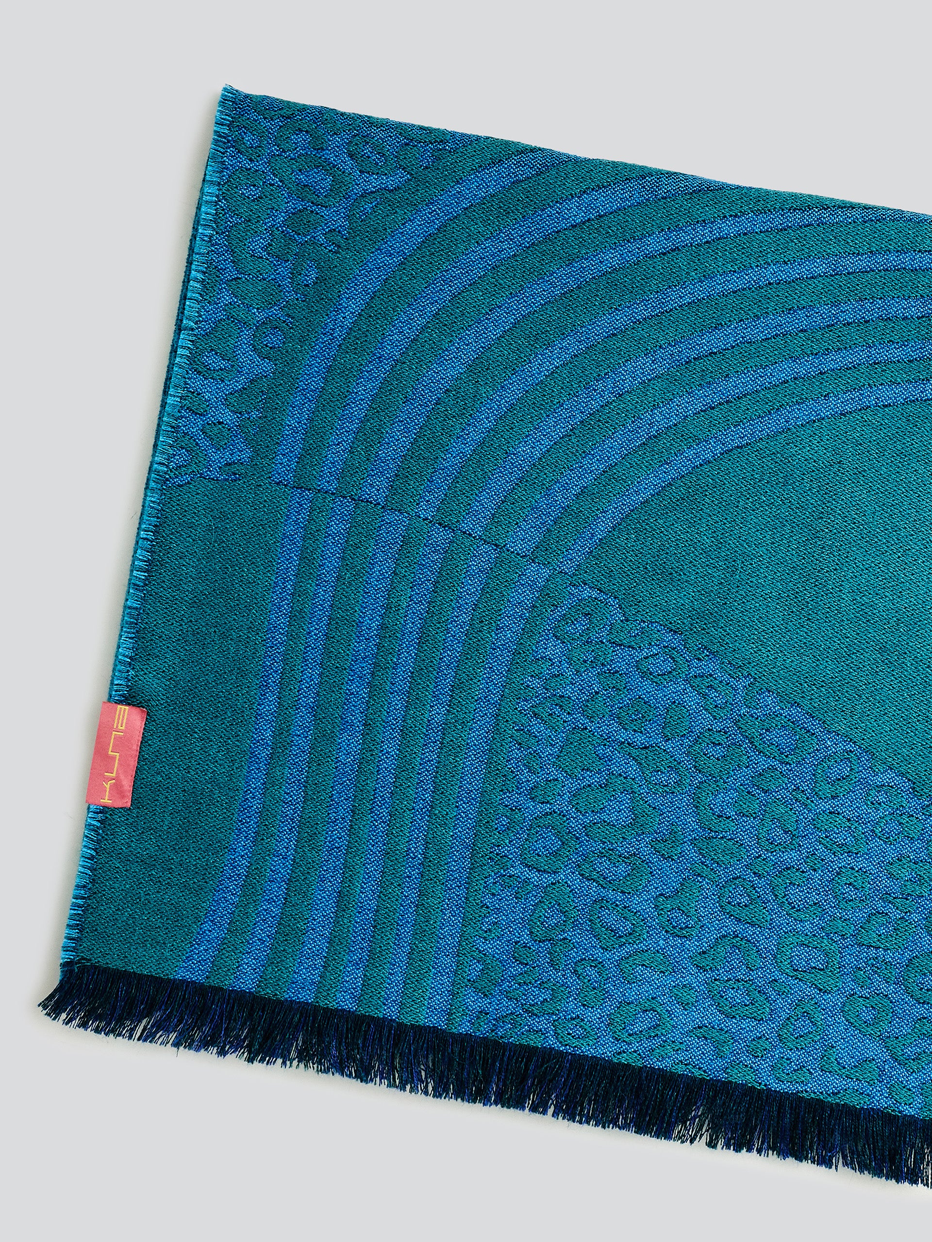 Yogi Scarf Baby Alpaca Color Blue - Image 6