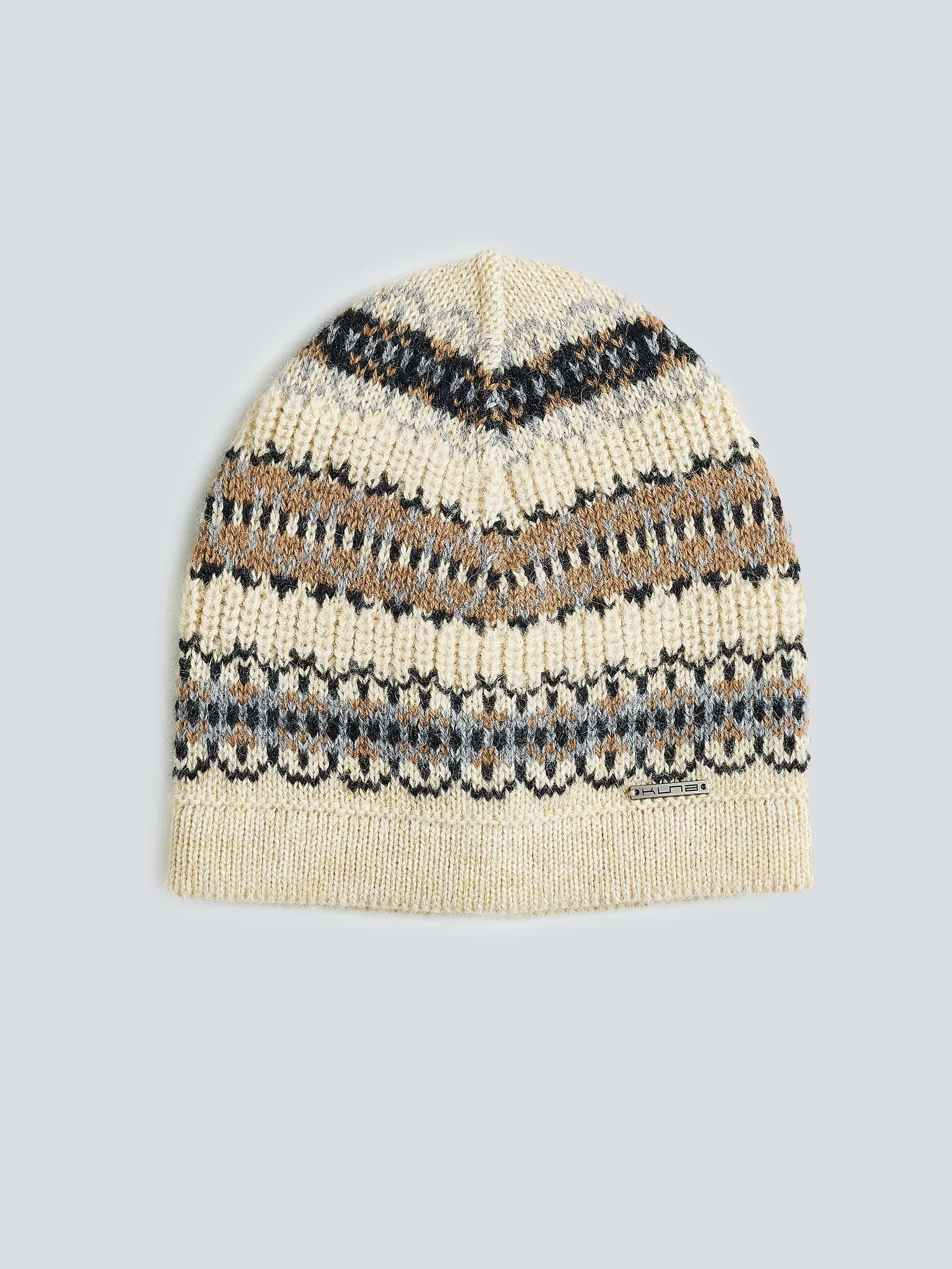 Yoke Hat Hat Baby Alpaca Color Beige - Image 2