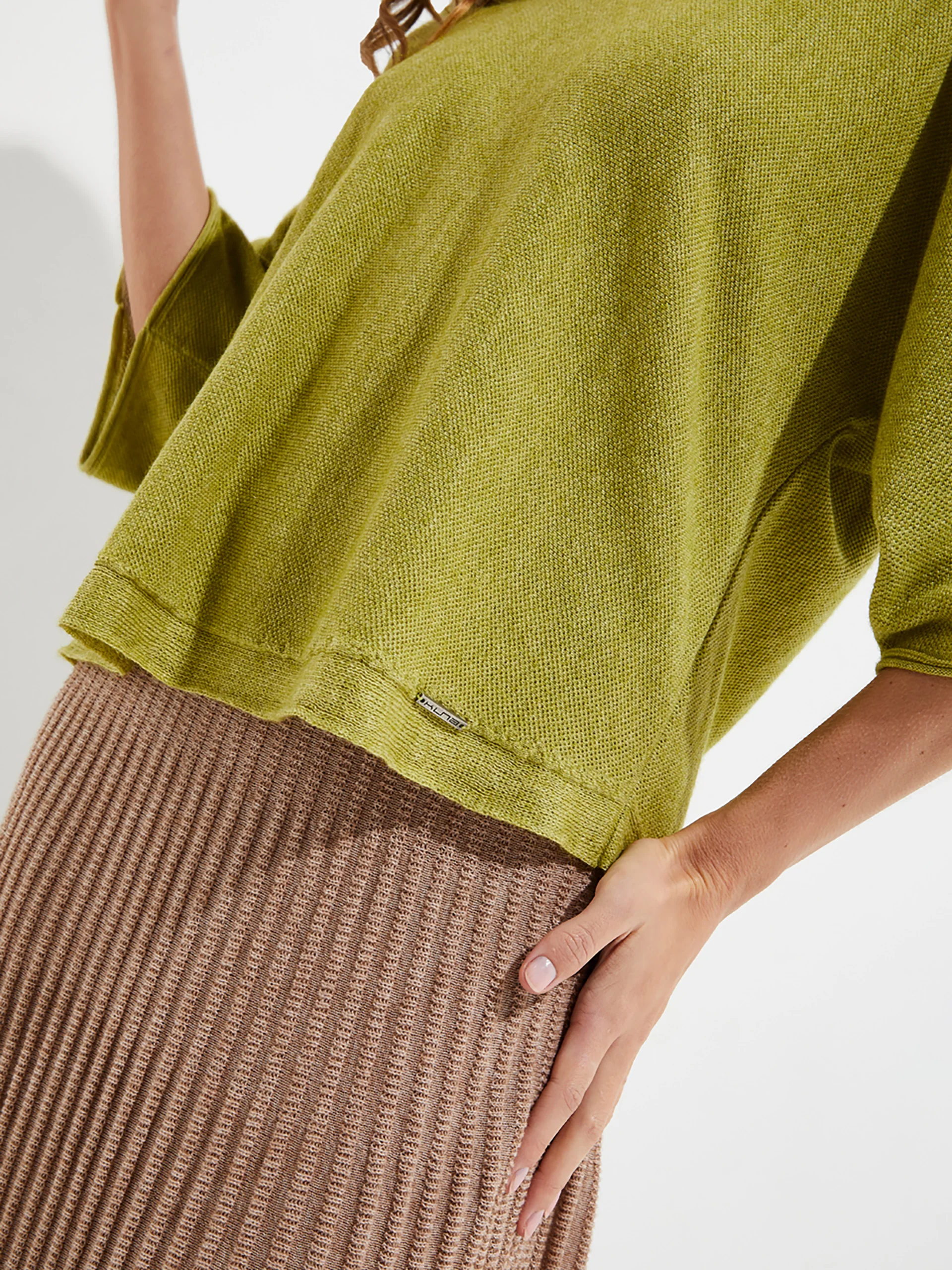 Yolanda Sweater Cotton Color Green - Image 5