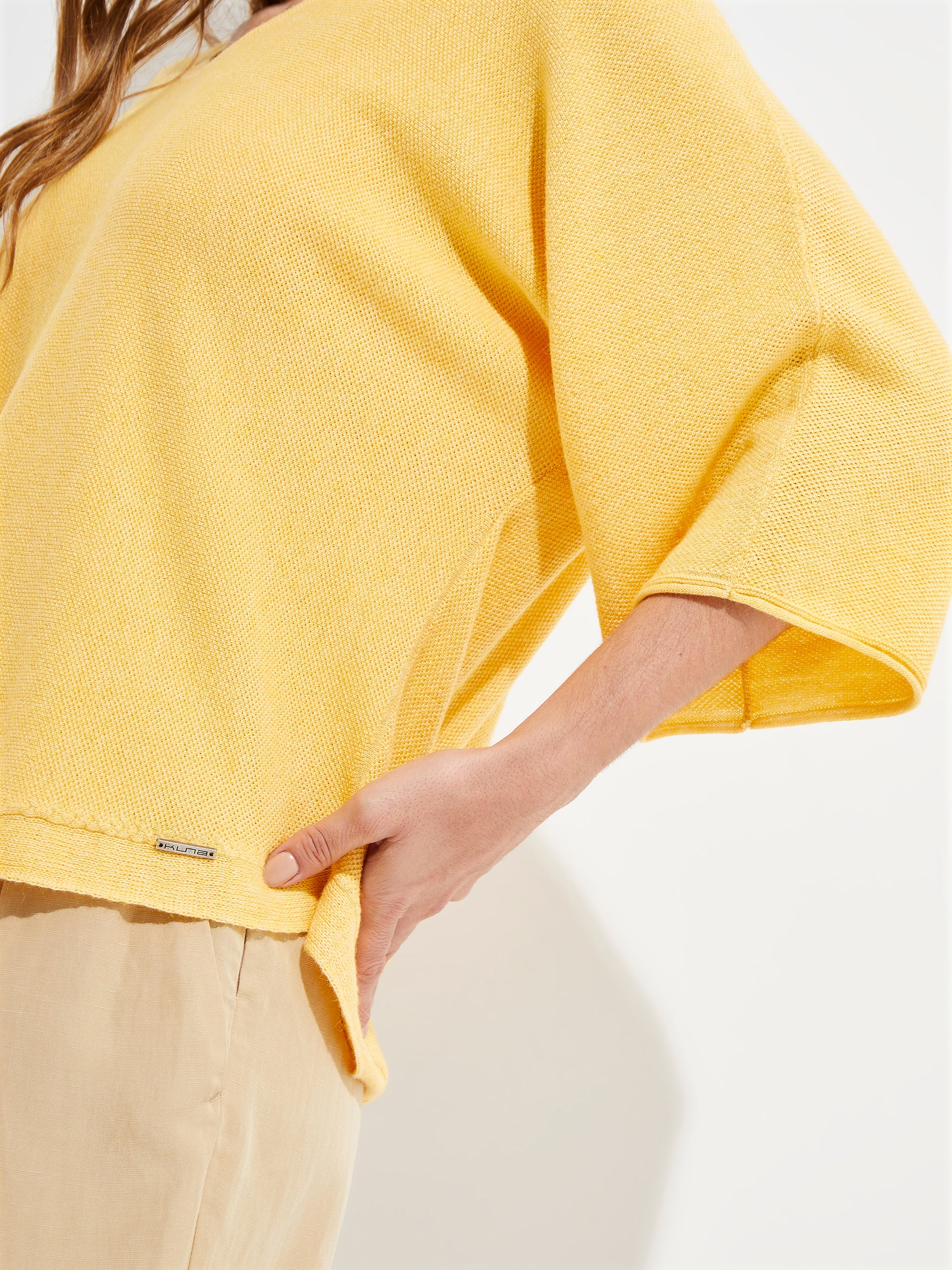 Yolanda Sweater Cotton Color Yellow - Image 5