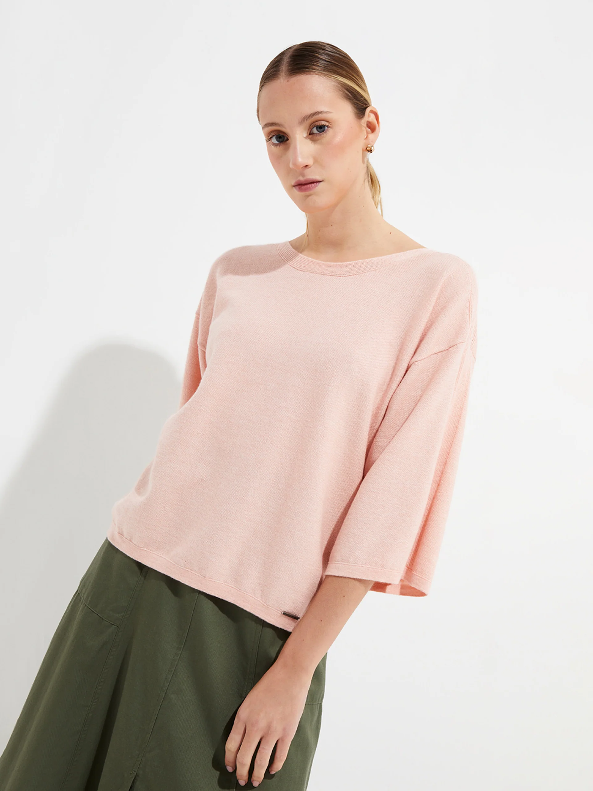 Yolene Sweater Cotton Color Pink - Image 2