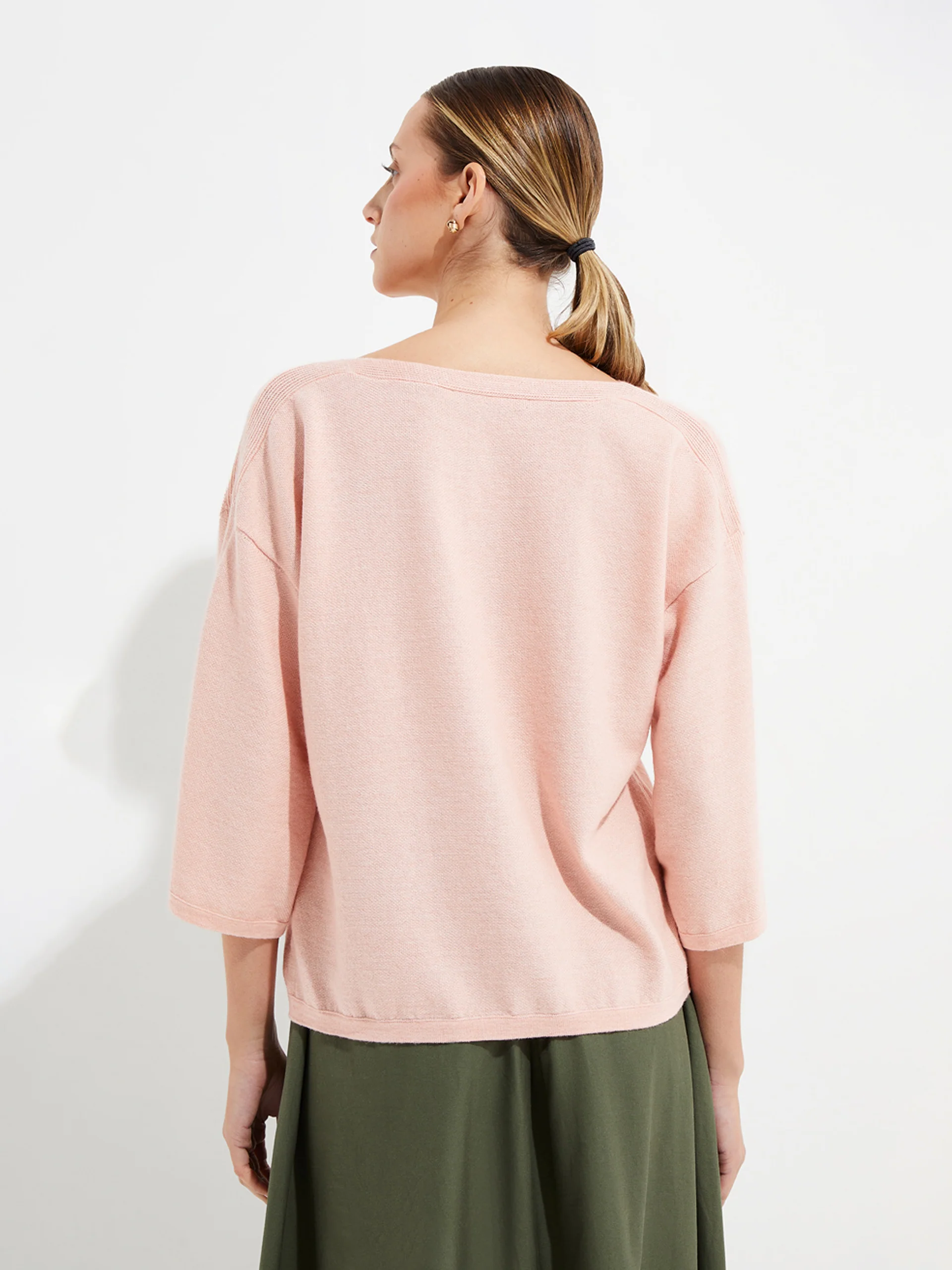 Yolene Sweater Cotton Color Pink - Image 3