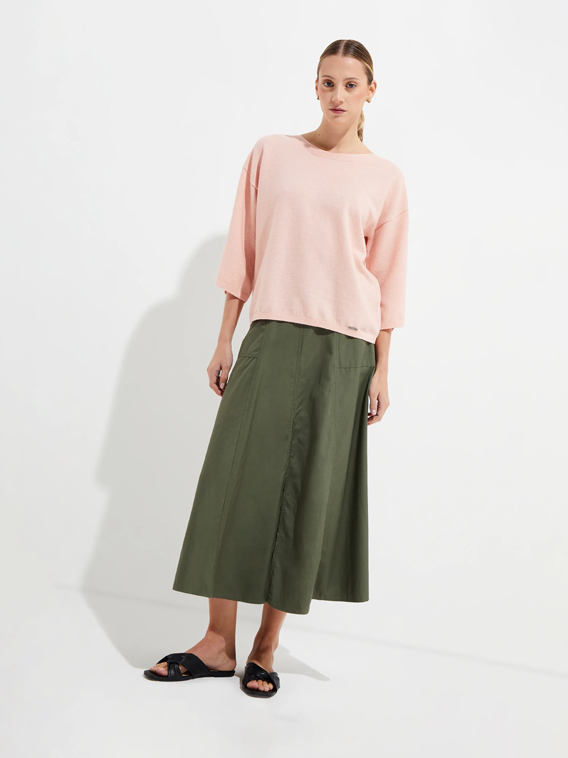 Yolene Sweater Cotton Color Pink - Image 4
