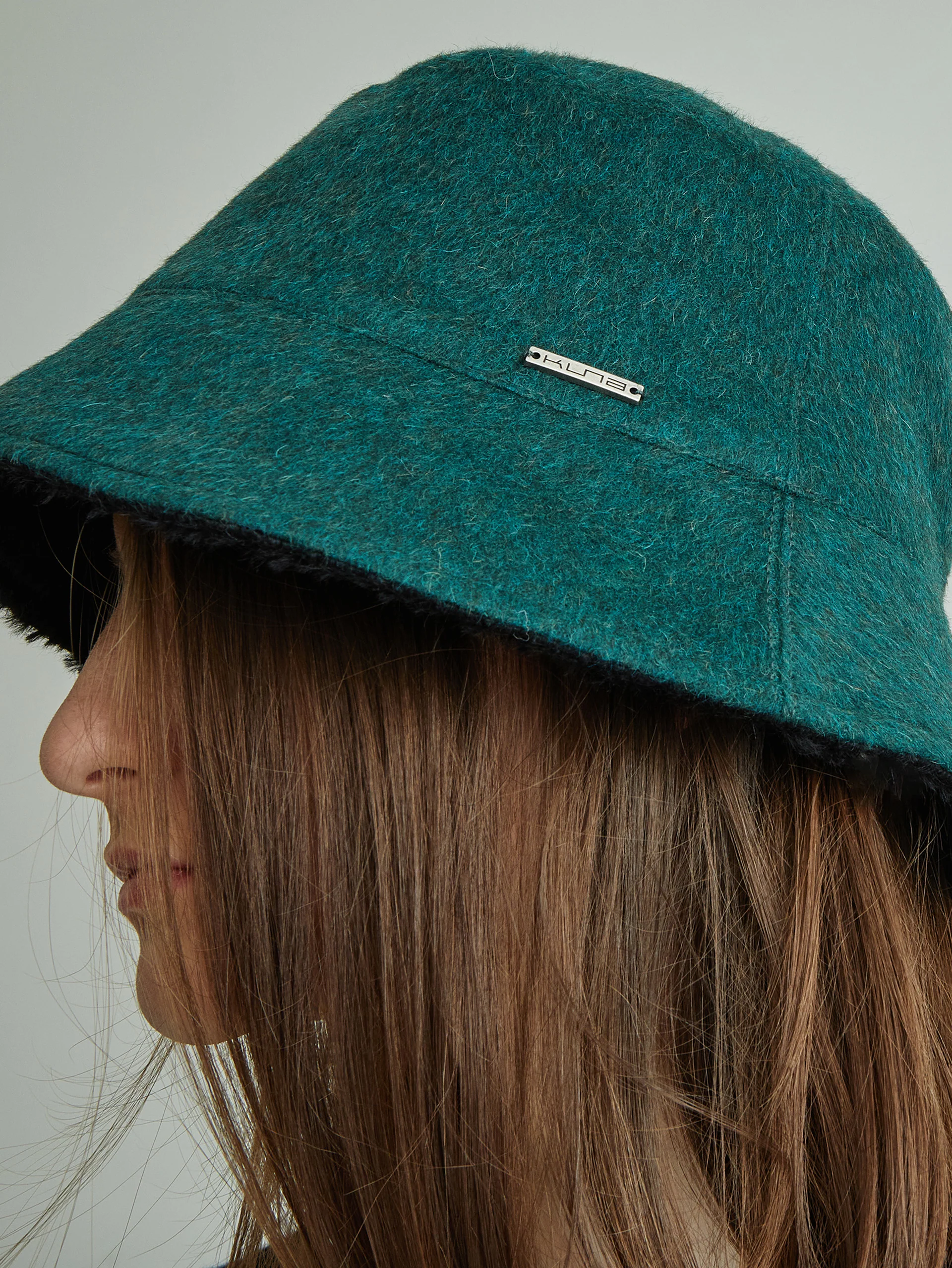 Young Hat Baby Alpaca Color Green - Image 4