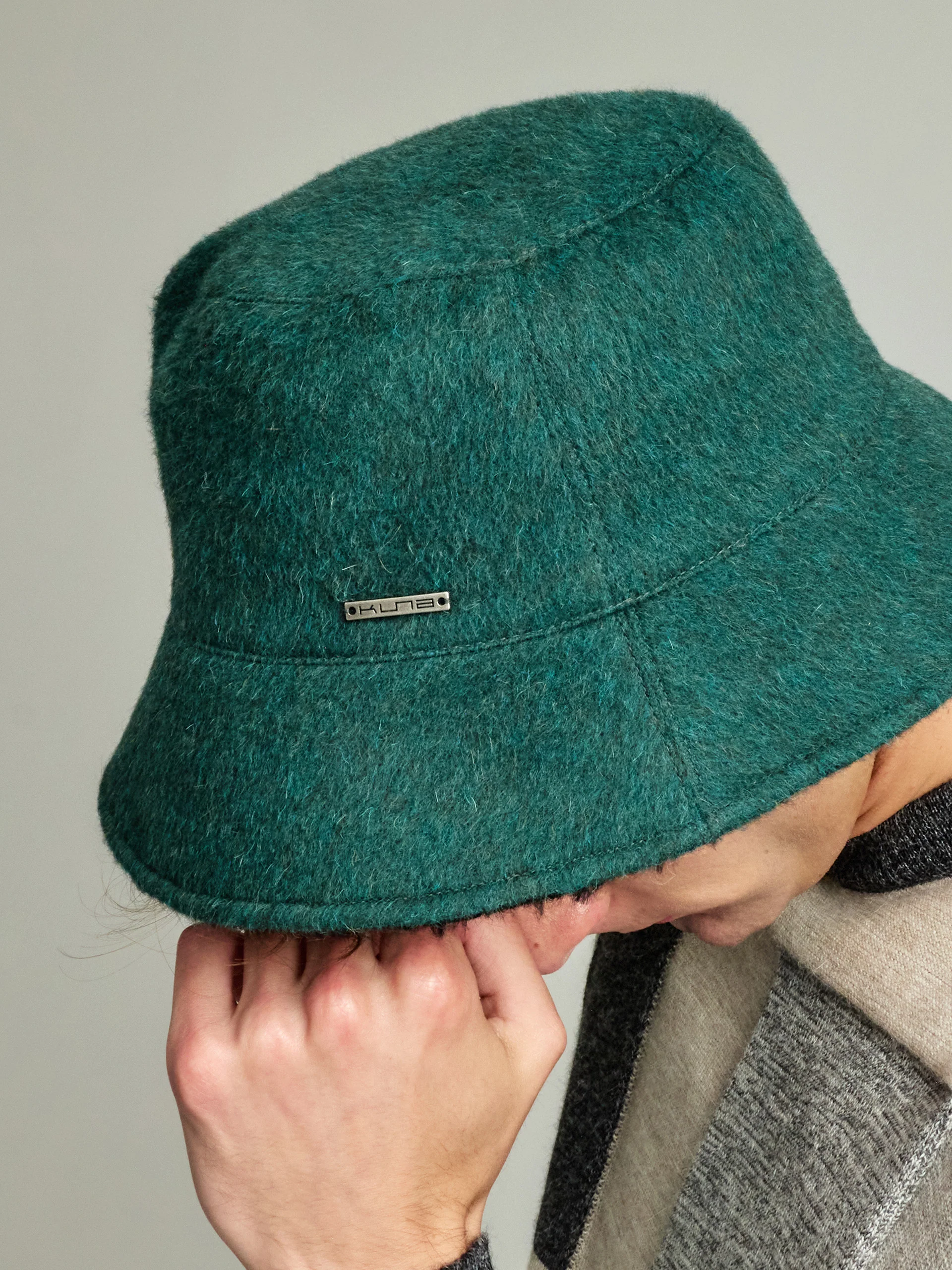 Young Hat Baby Alpaca Color Green - Image 8