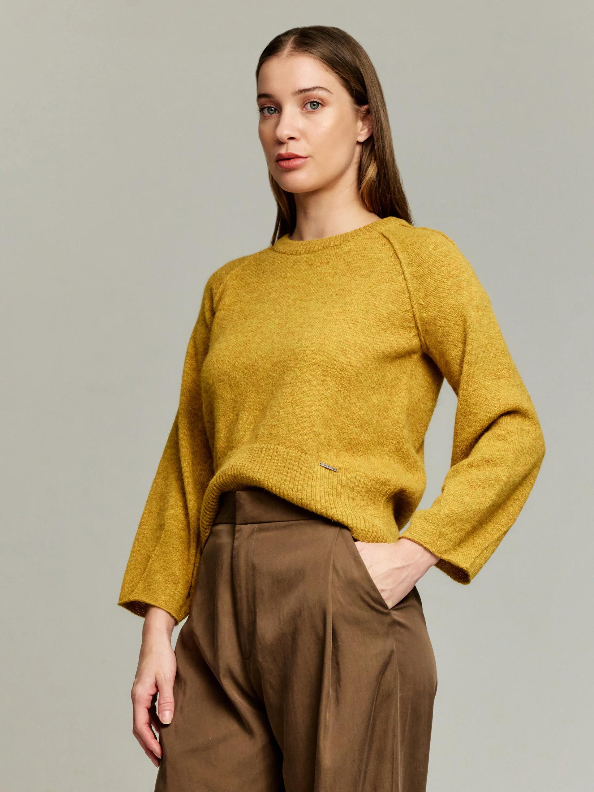 Yovi Sweater Baby Alpaca Color Yellow - Image 2
