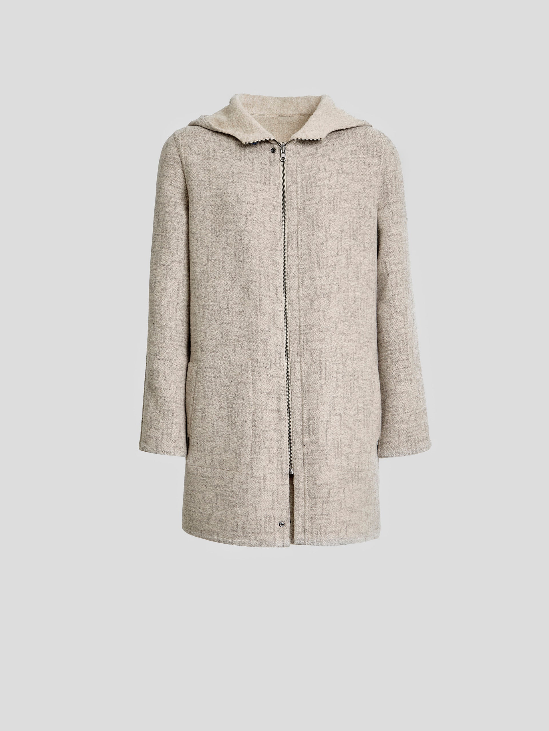 Yper Coat Baby Alpaca Color Beige - Image 7