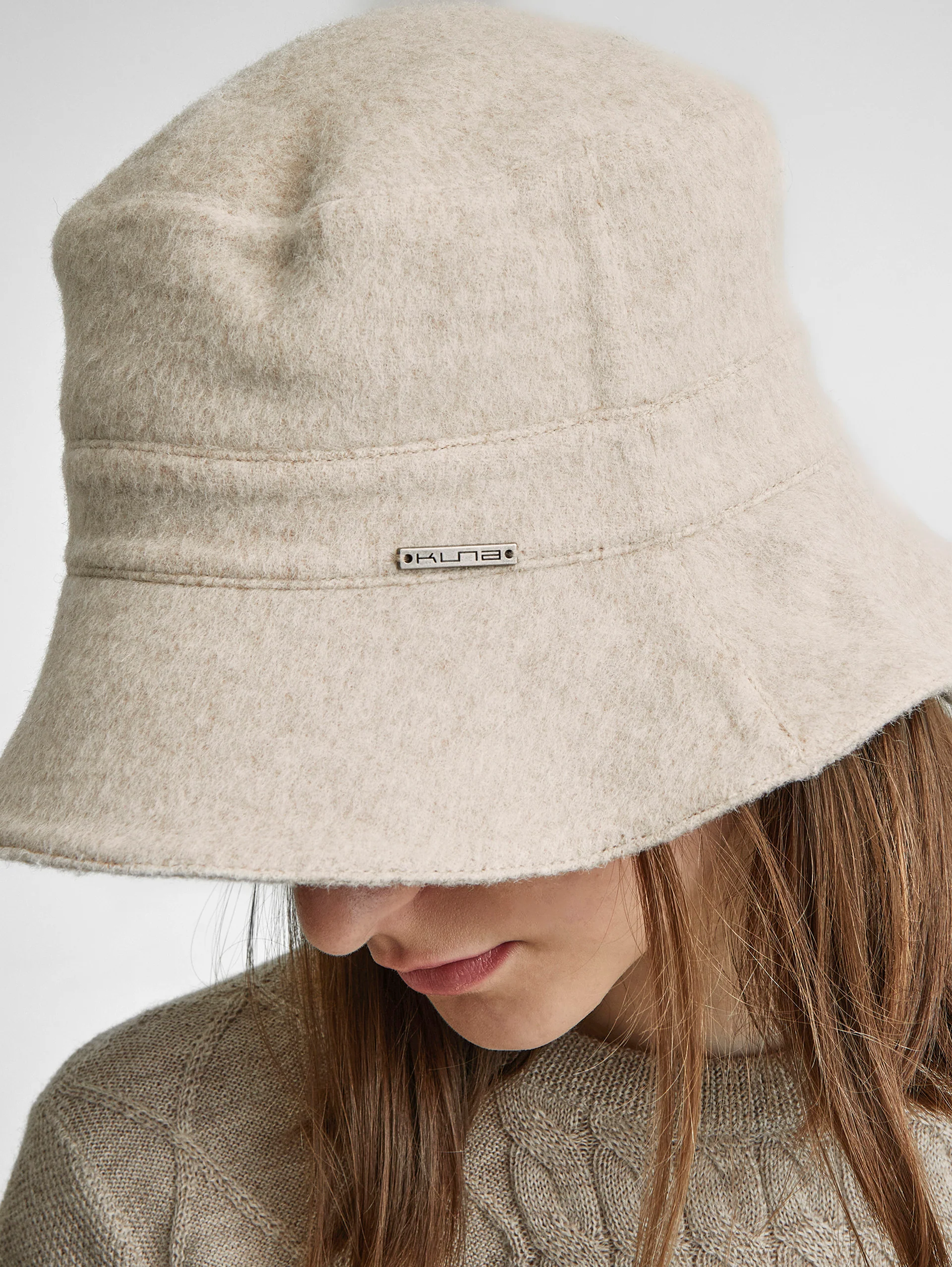 Yper Hat Baby Alpaca Color Beige - Image 6