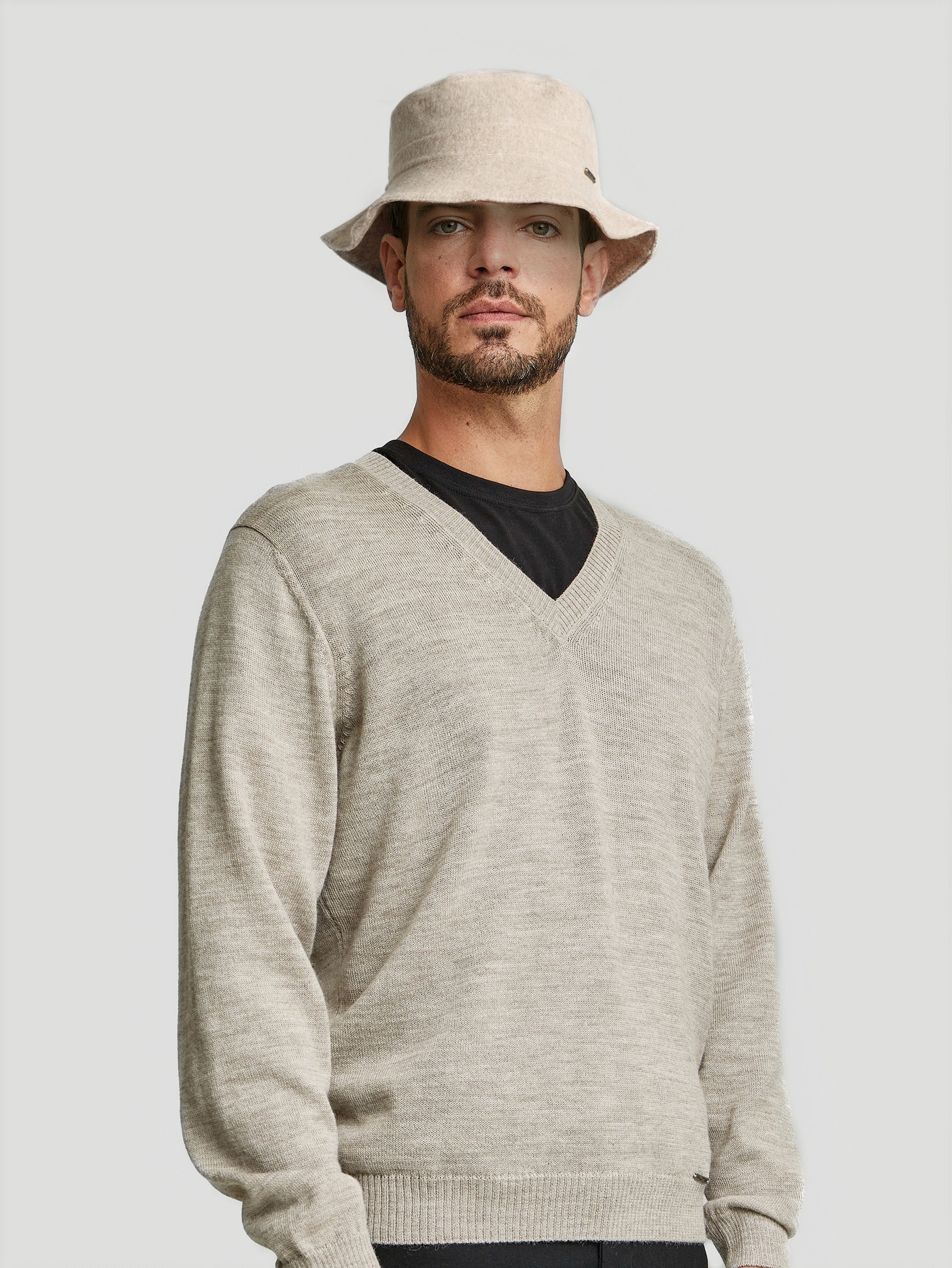 Yper Hat Baby Alpaca Color Beige - Image 7