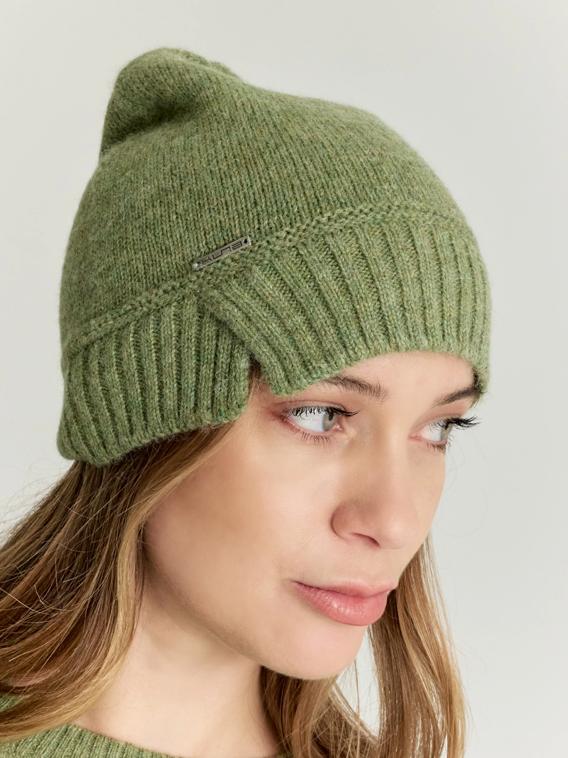Yrma Hat Baby Alpaca Color Green - Image 3