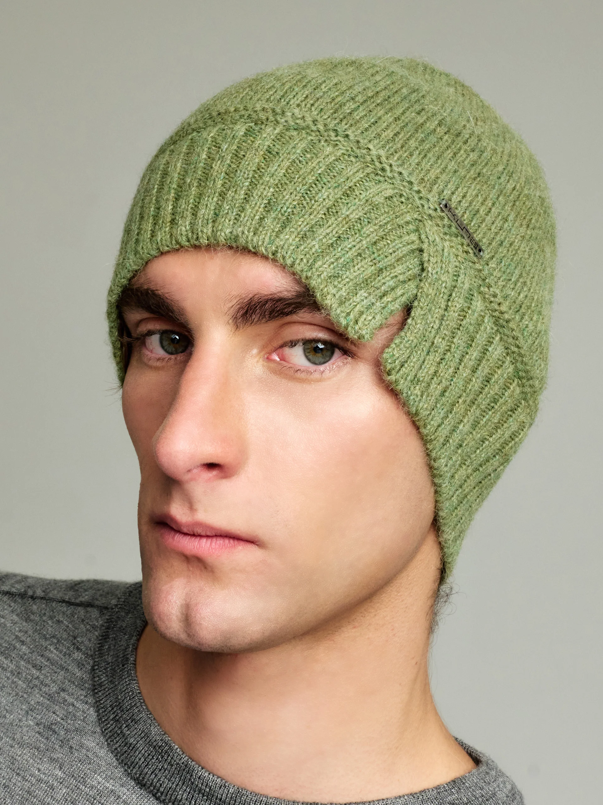Yrma Hat Baby Alpaca Color Green - Image 5