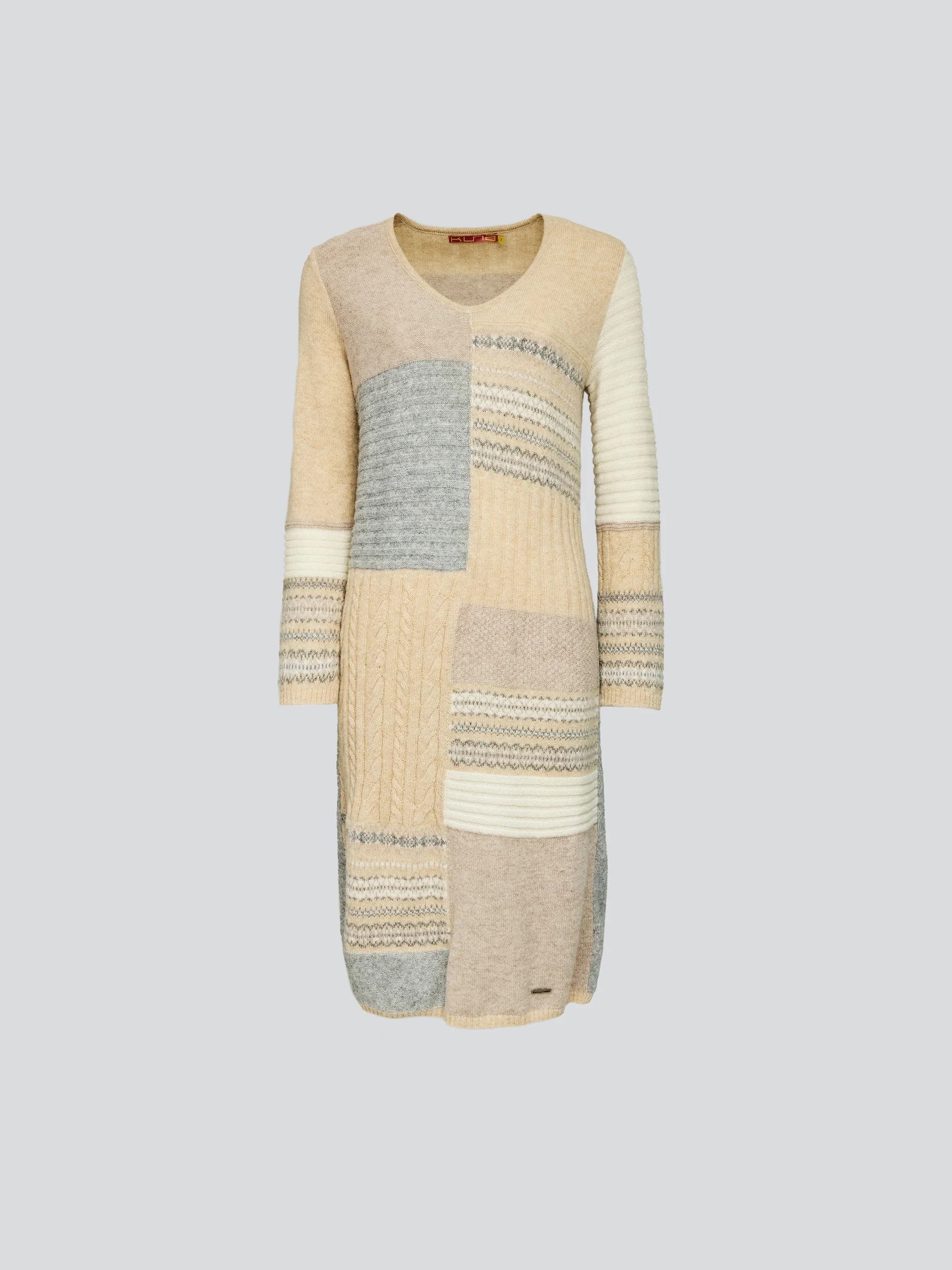 Ysadora Dress Baby Alpaca Color Beige