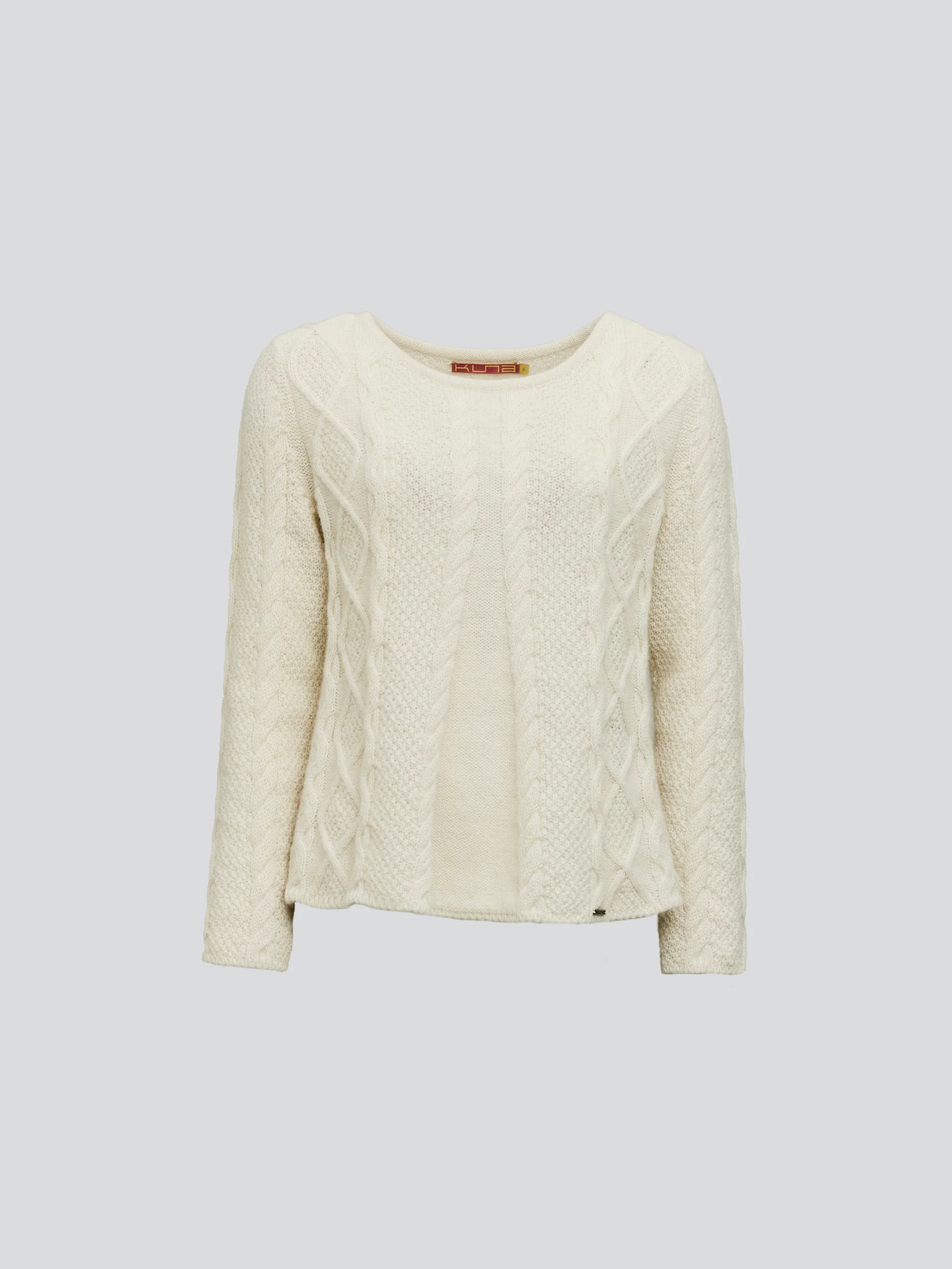 Yseult Sweater Baby Alpaca Color Ecru
