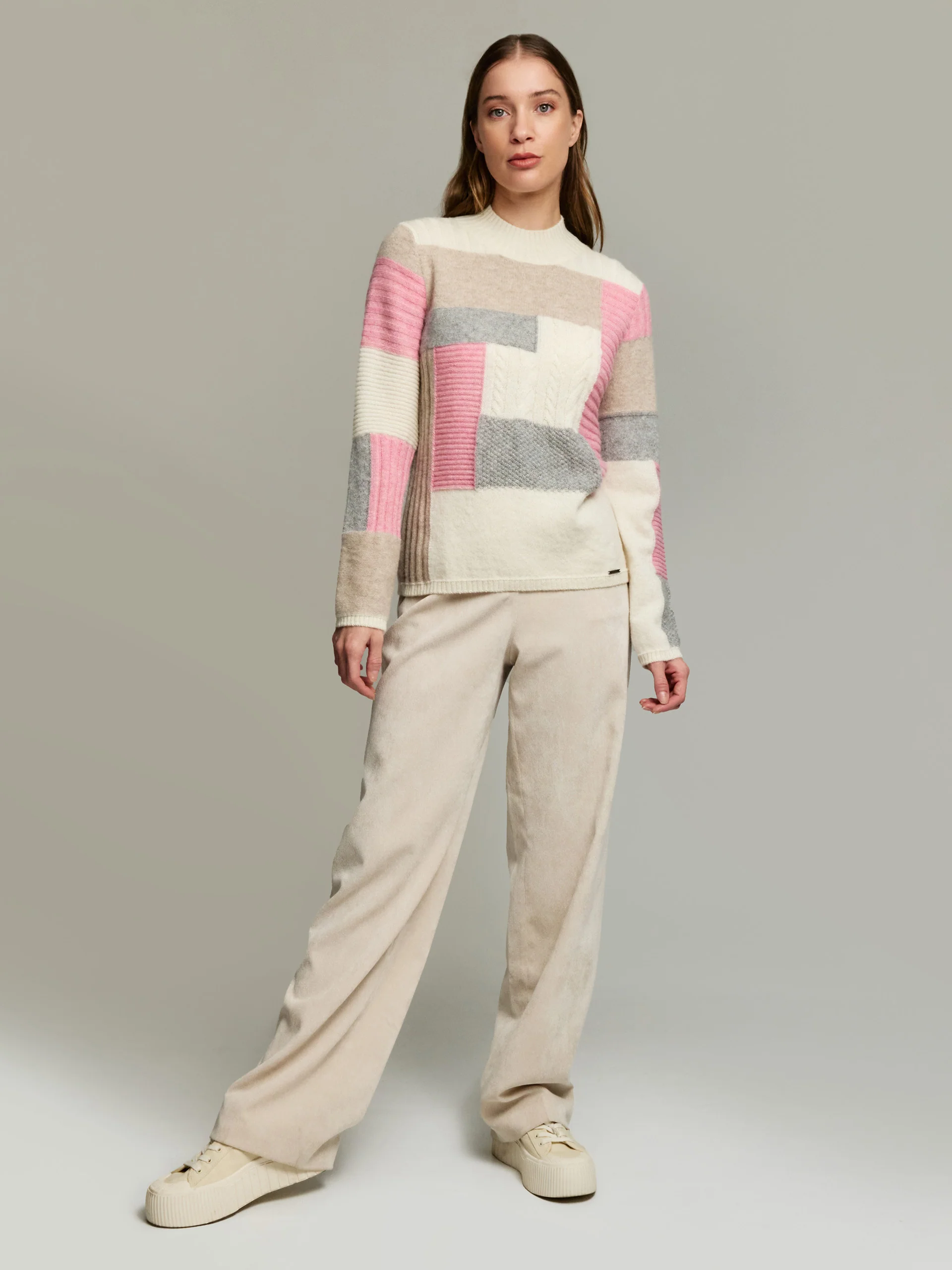 Ysrael Sweater Baby Alpaca Color Ecru - Image 4