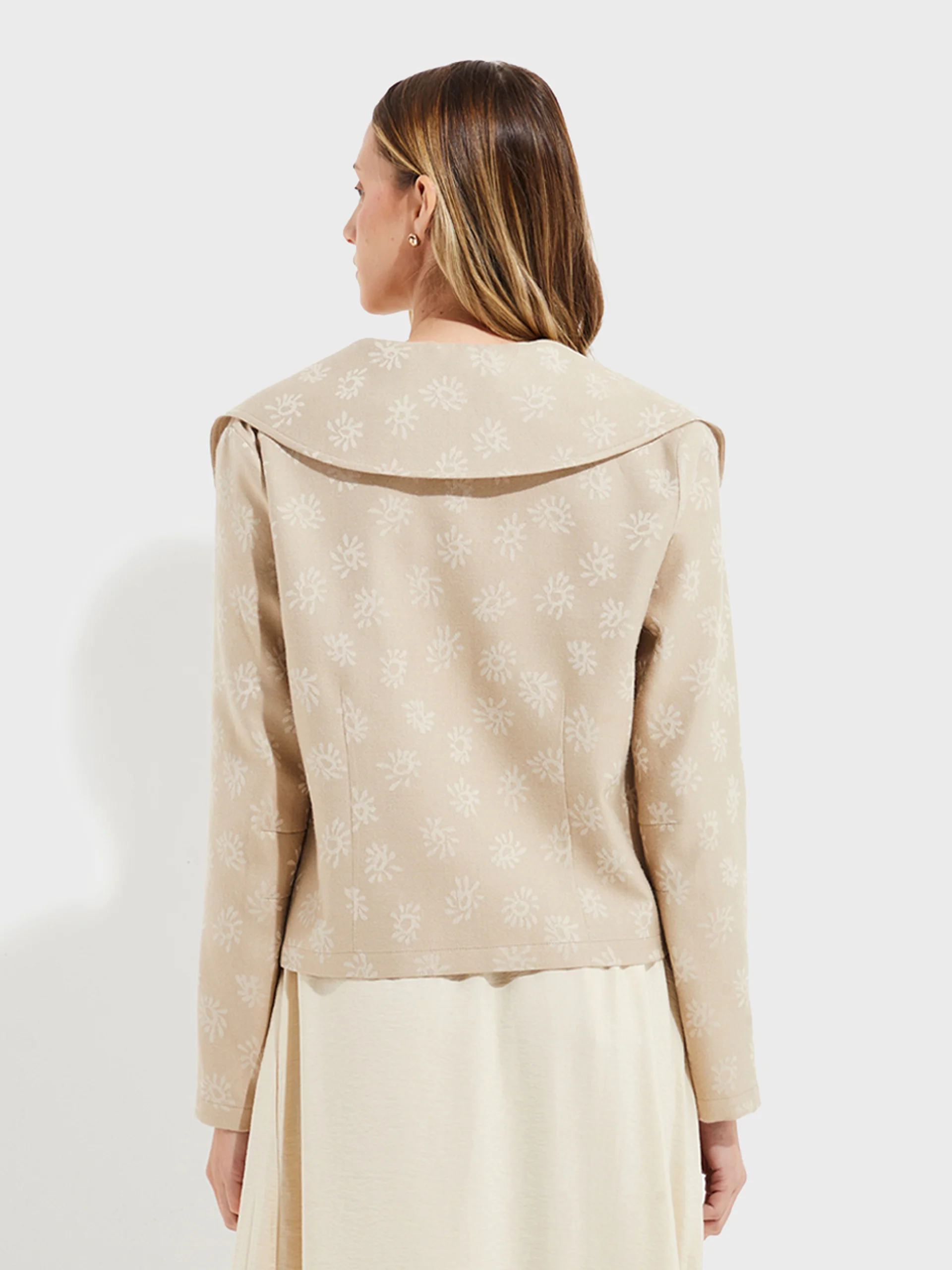 Ytaparica Coat Bamboo Color Beige - Image 3