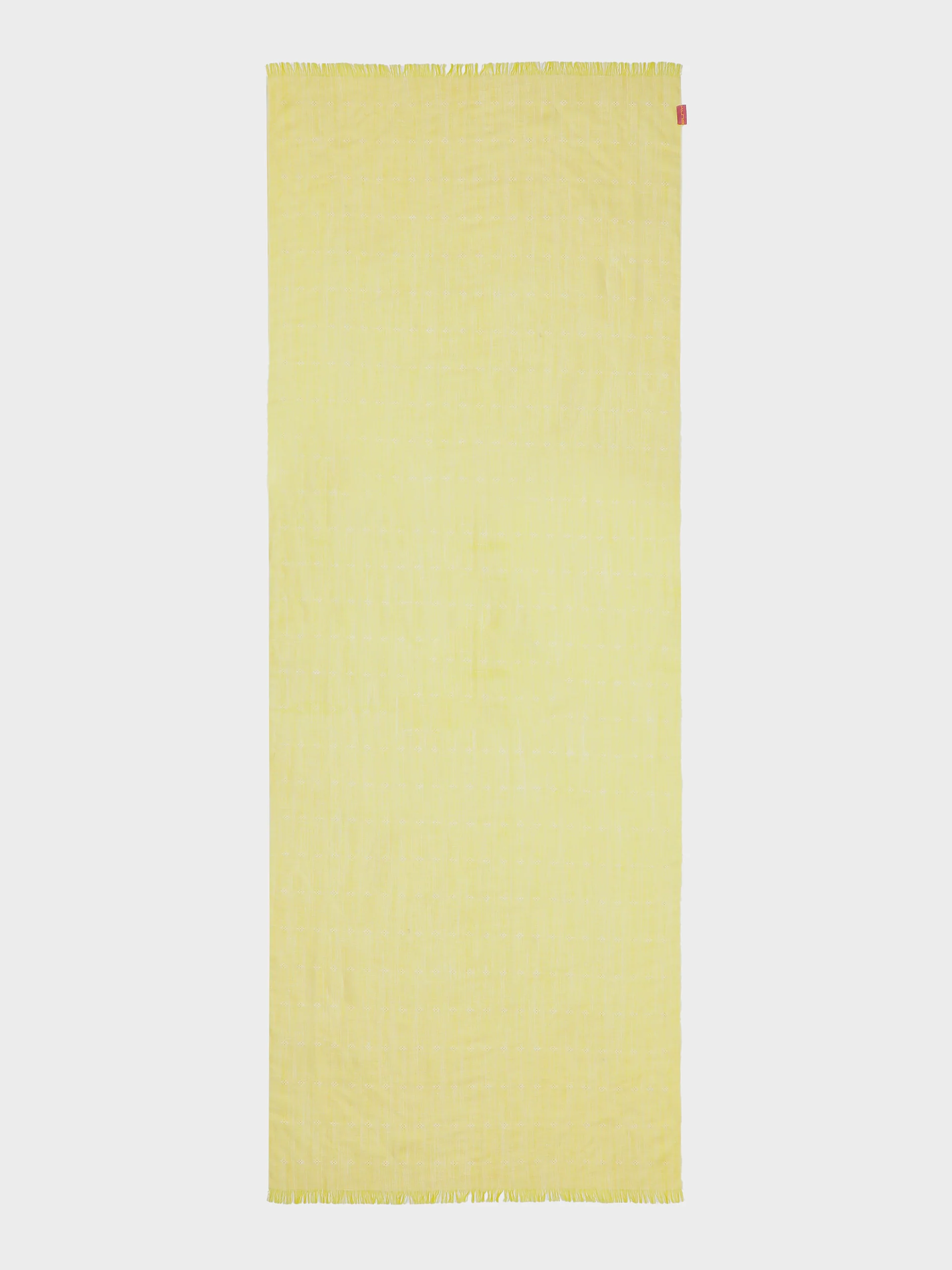 Yvory Shawl Linen Color Yellow - Image 6