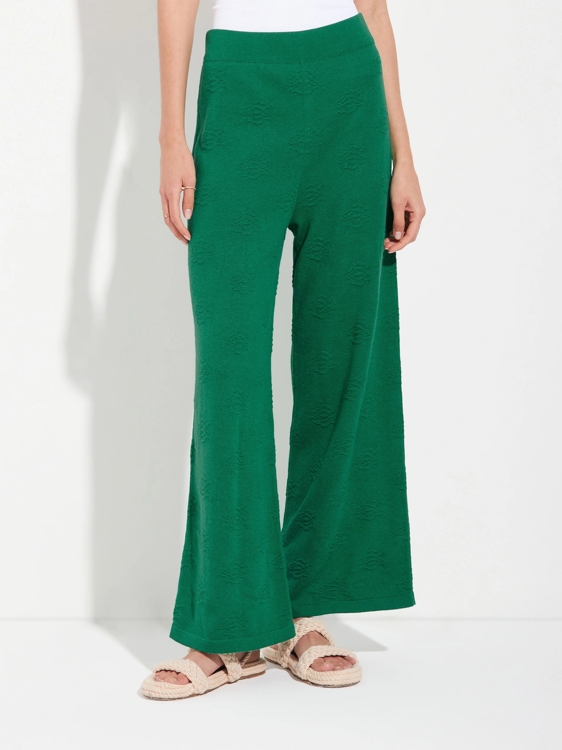 Zabeth Pants Pant Cotton Color Green - Image 2