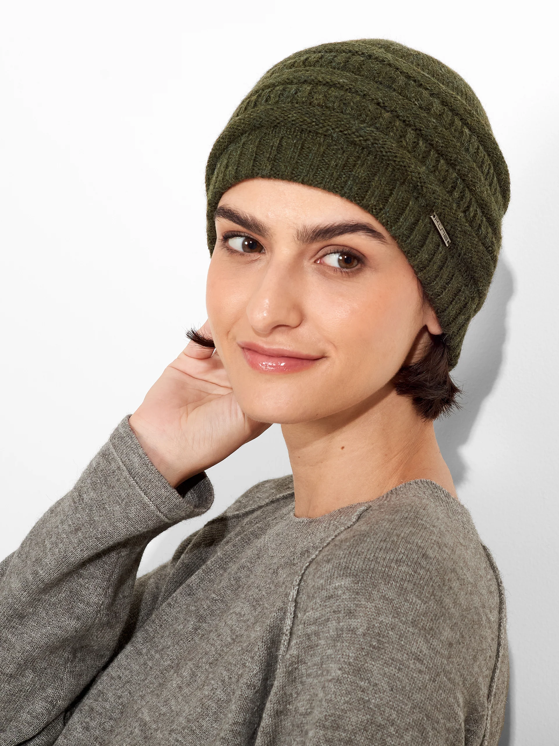 Zada Hat Baby Alpaca Color Grey - Image 3