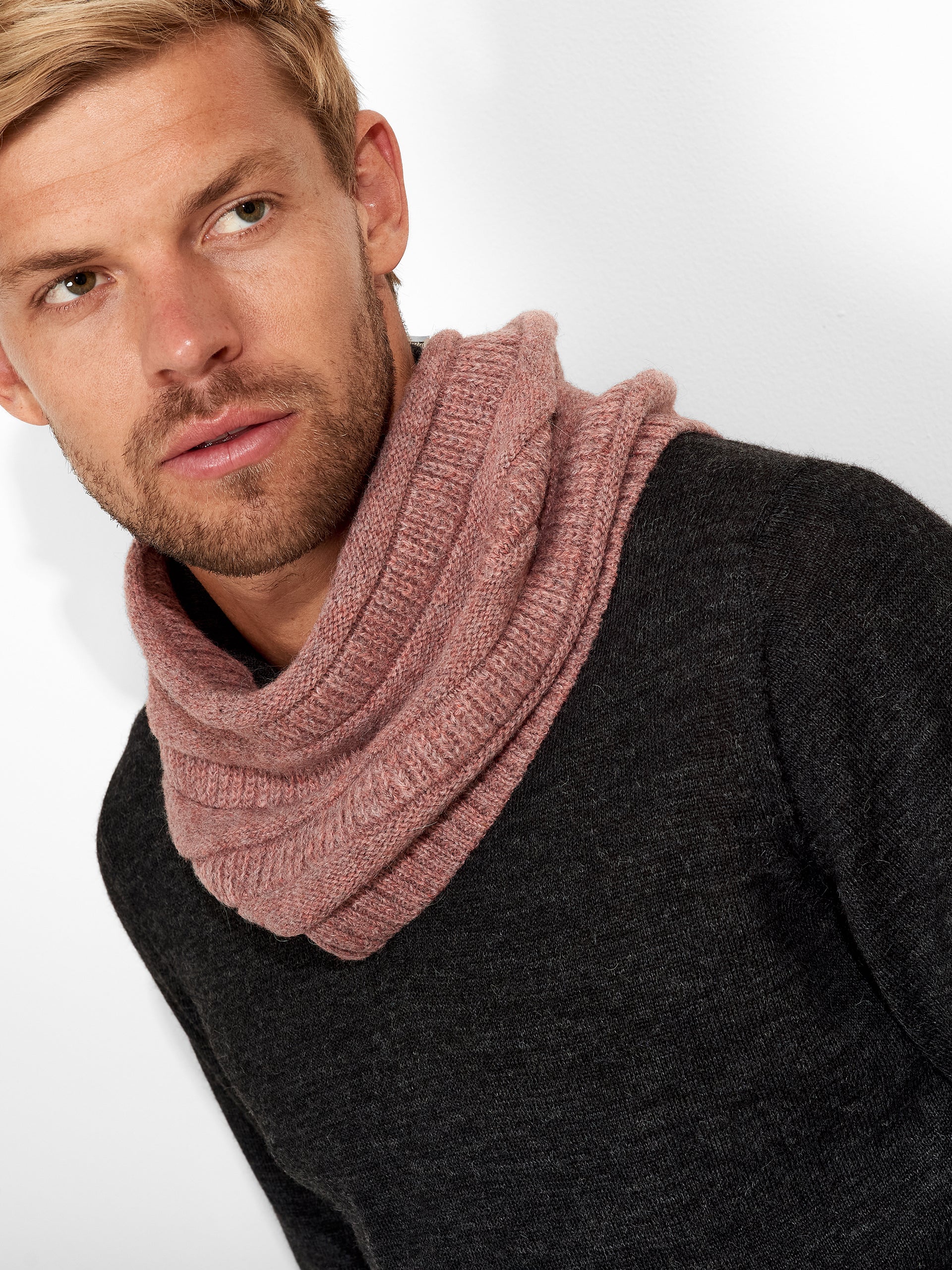 Zada Scarf Baby Alpaca Color Pink - Image 5
