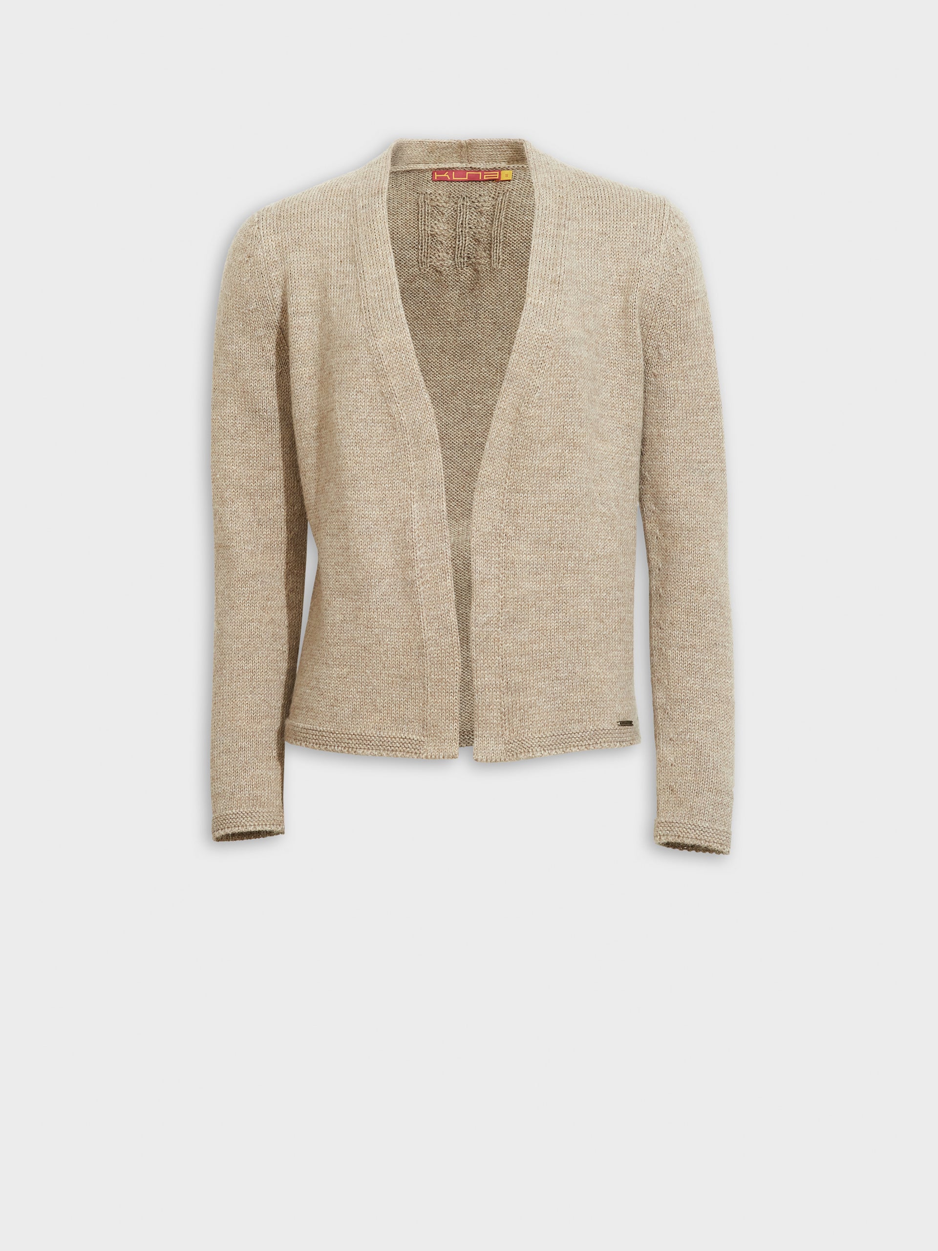 Zafiro Cardigan Baby Alpaca Color Beige