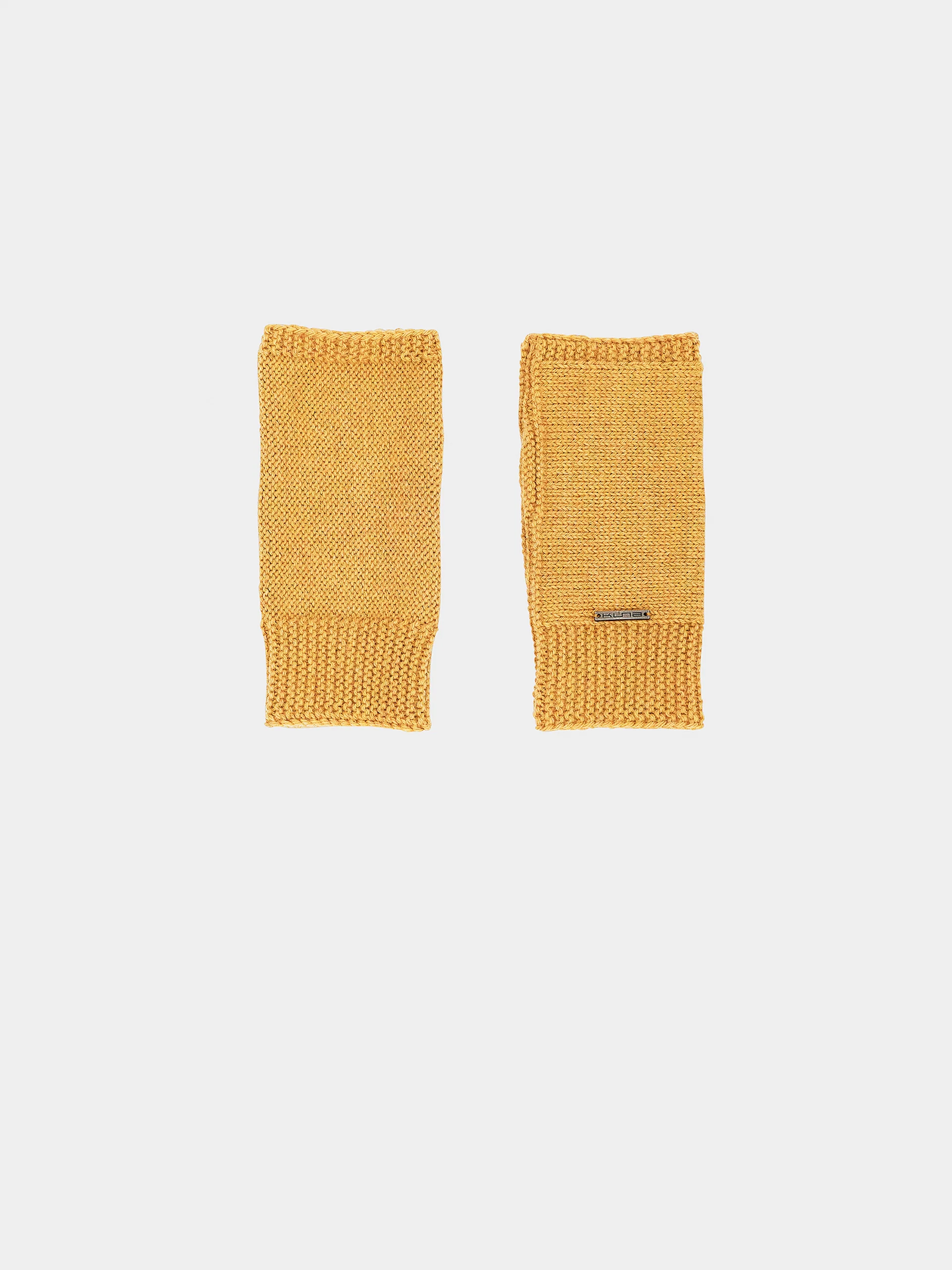 Zafiro Gloves Baby Alpaca Color Yellow - Image 2