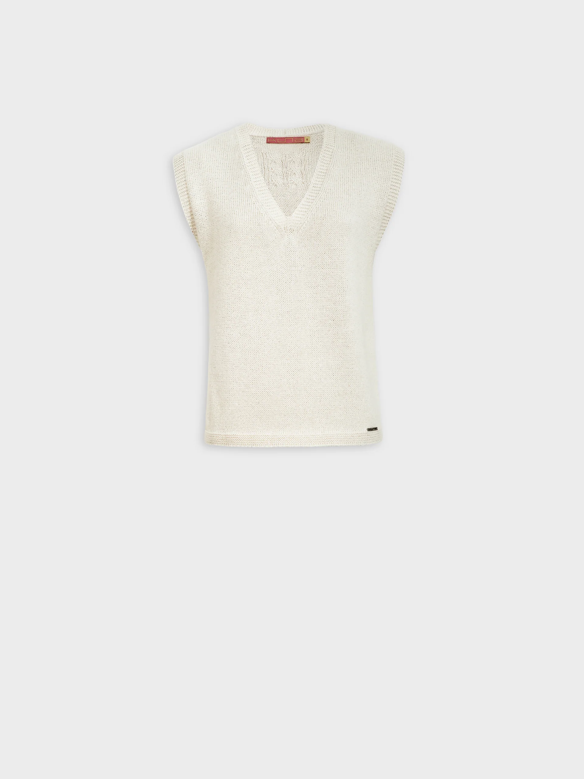 Zafiro Vest Baby Alpaca Color White