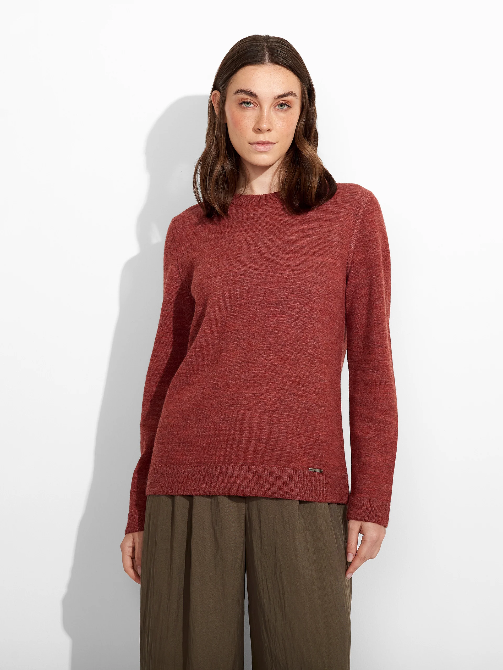 Zagreb Sweater Baby Alpaca Color Red - Image 3
