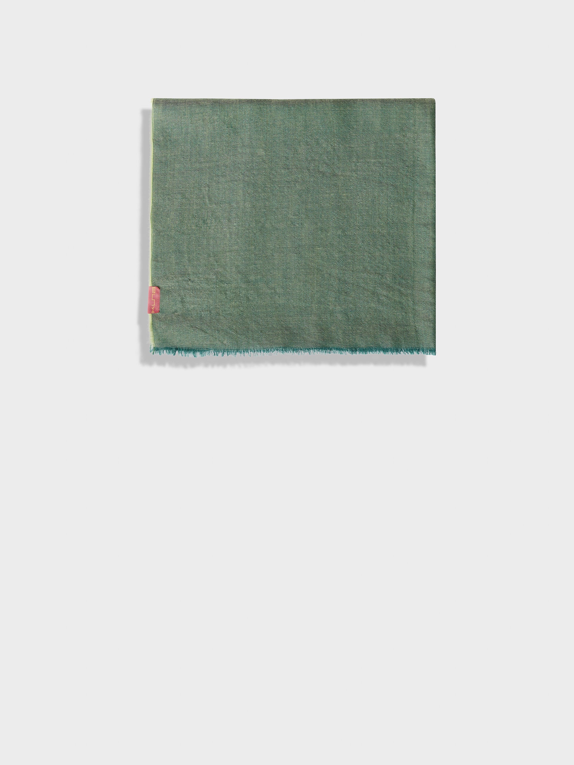 Zaina Shawl Baby Alpaca Color Green - Image 2
