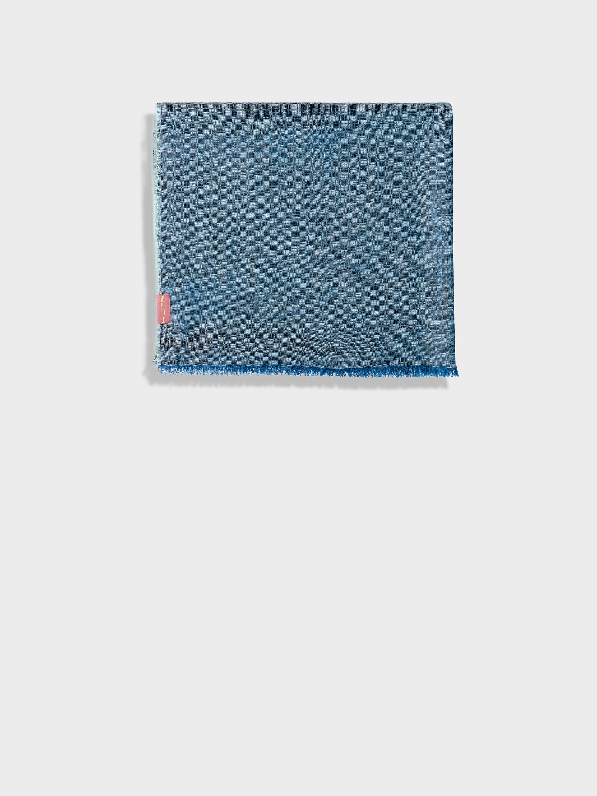 Zaina Shawl Baby Alpaca Color Ligth Blue - Image 2