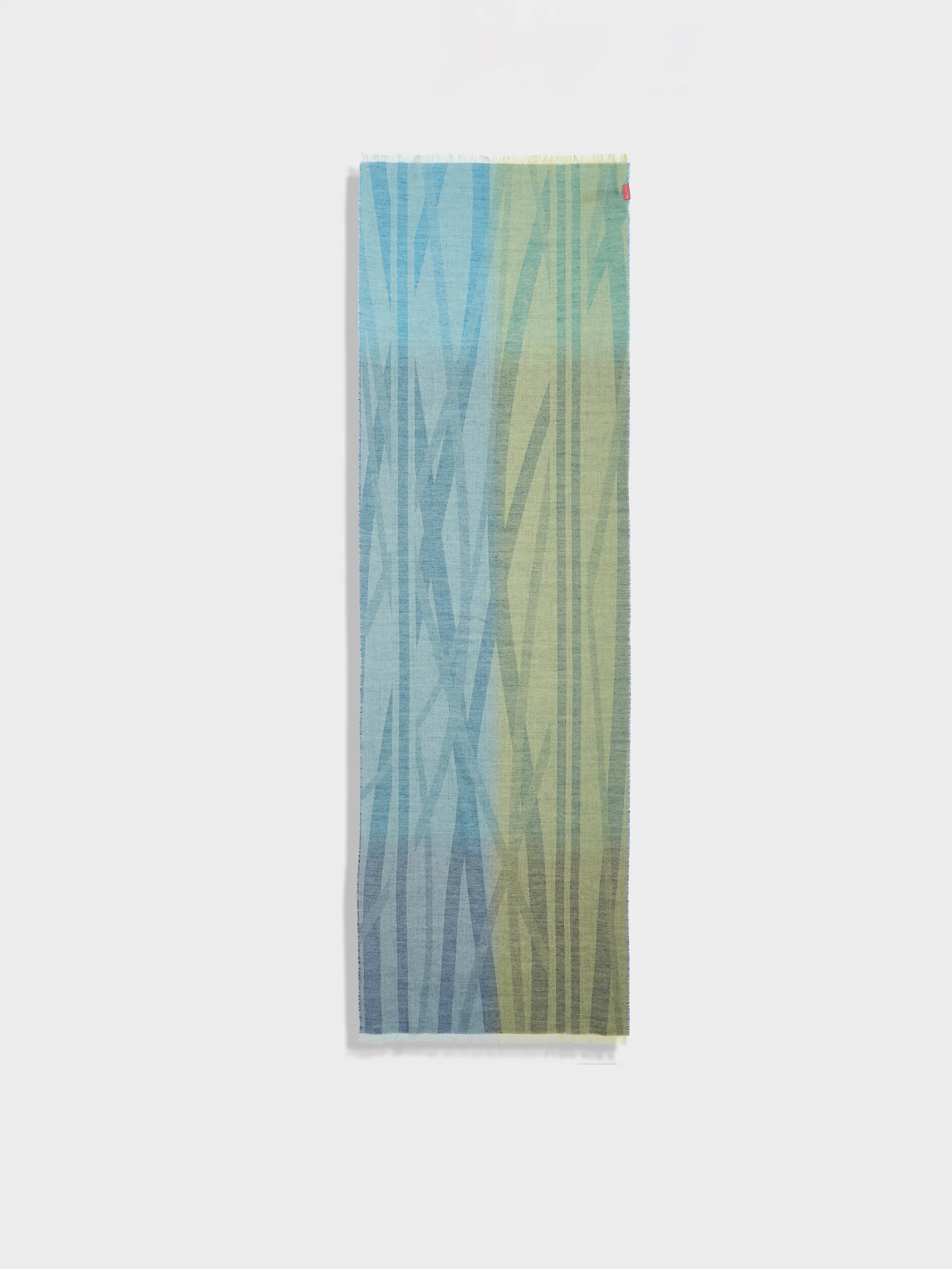 Zakiri Shawl Baby Alpaca Color Green - Image 6