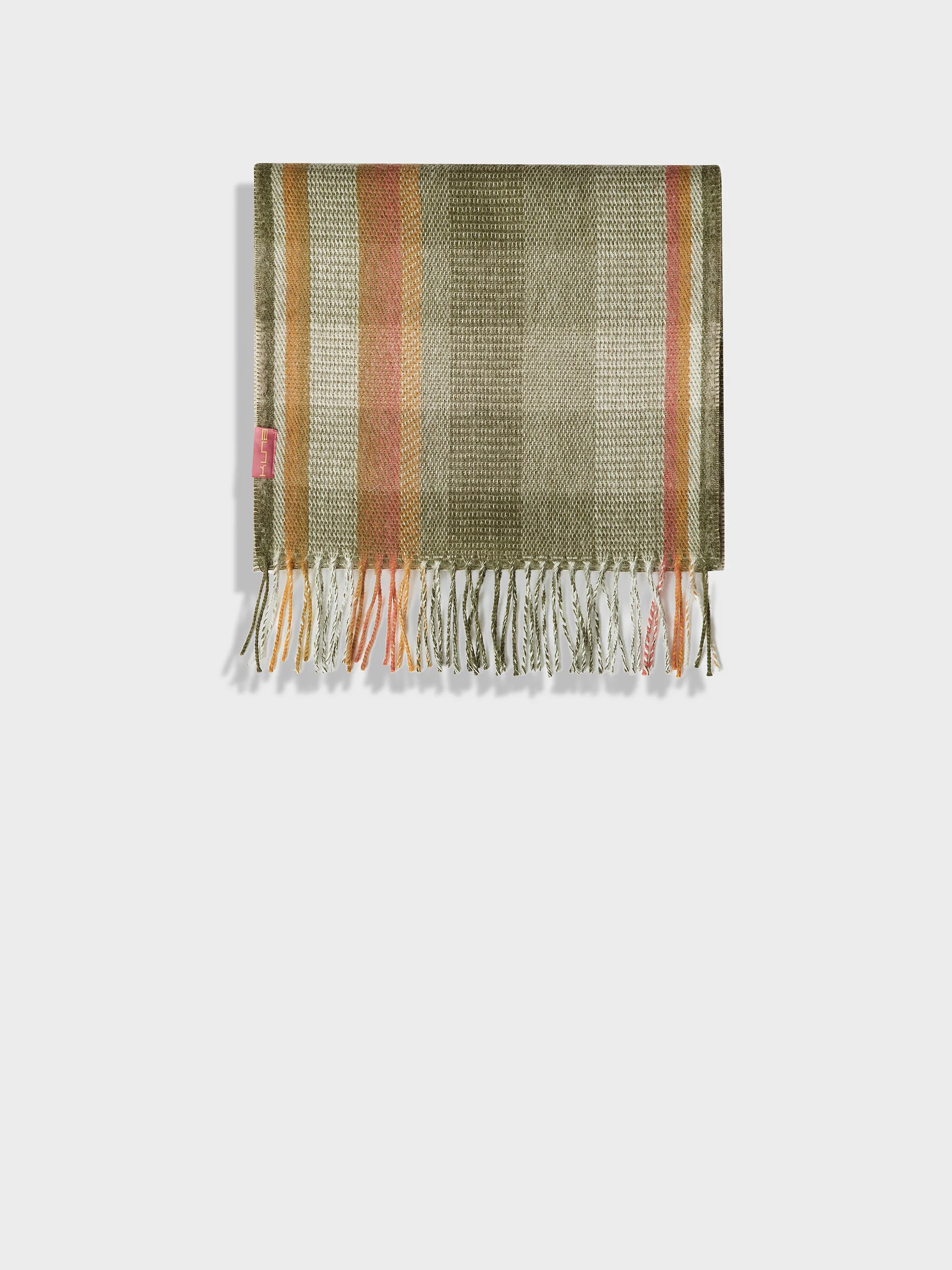 Zamery Scarf Baby Alpaca Color Green - Image 2