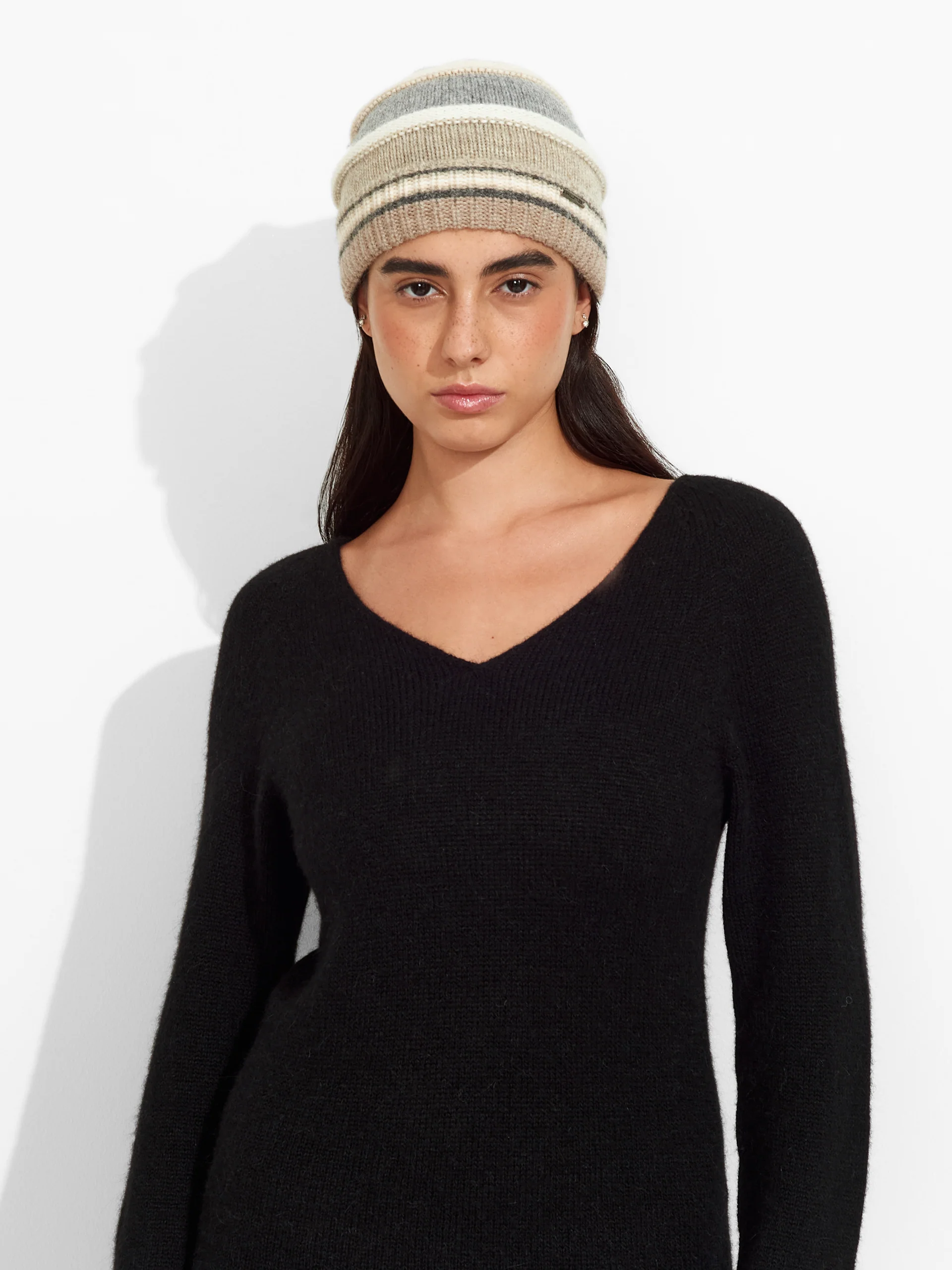 Zanni Hat Baby Alpaca Color Beige