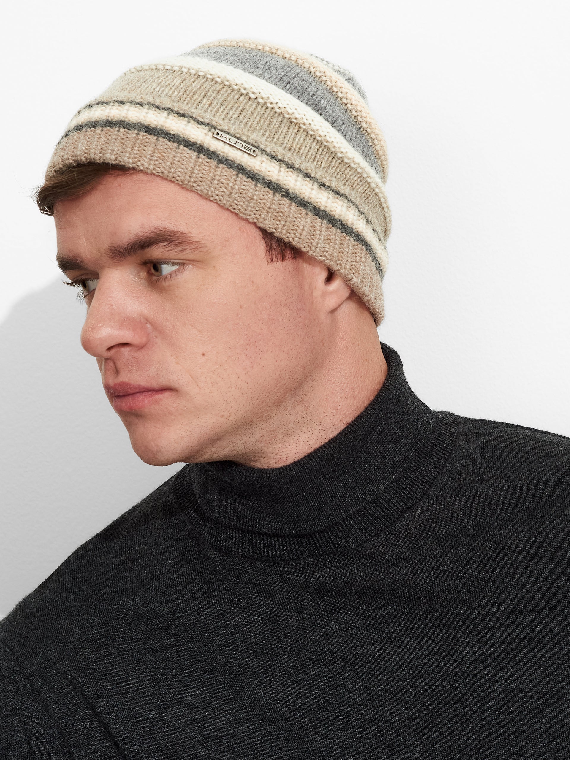 Zanni Hat Baby Alpaca Color Beige - Image 5