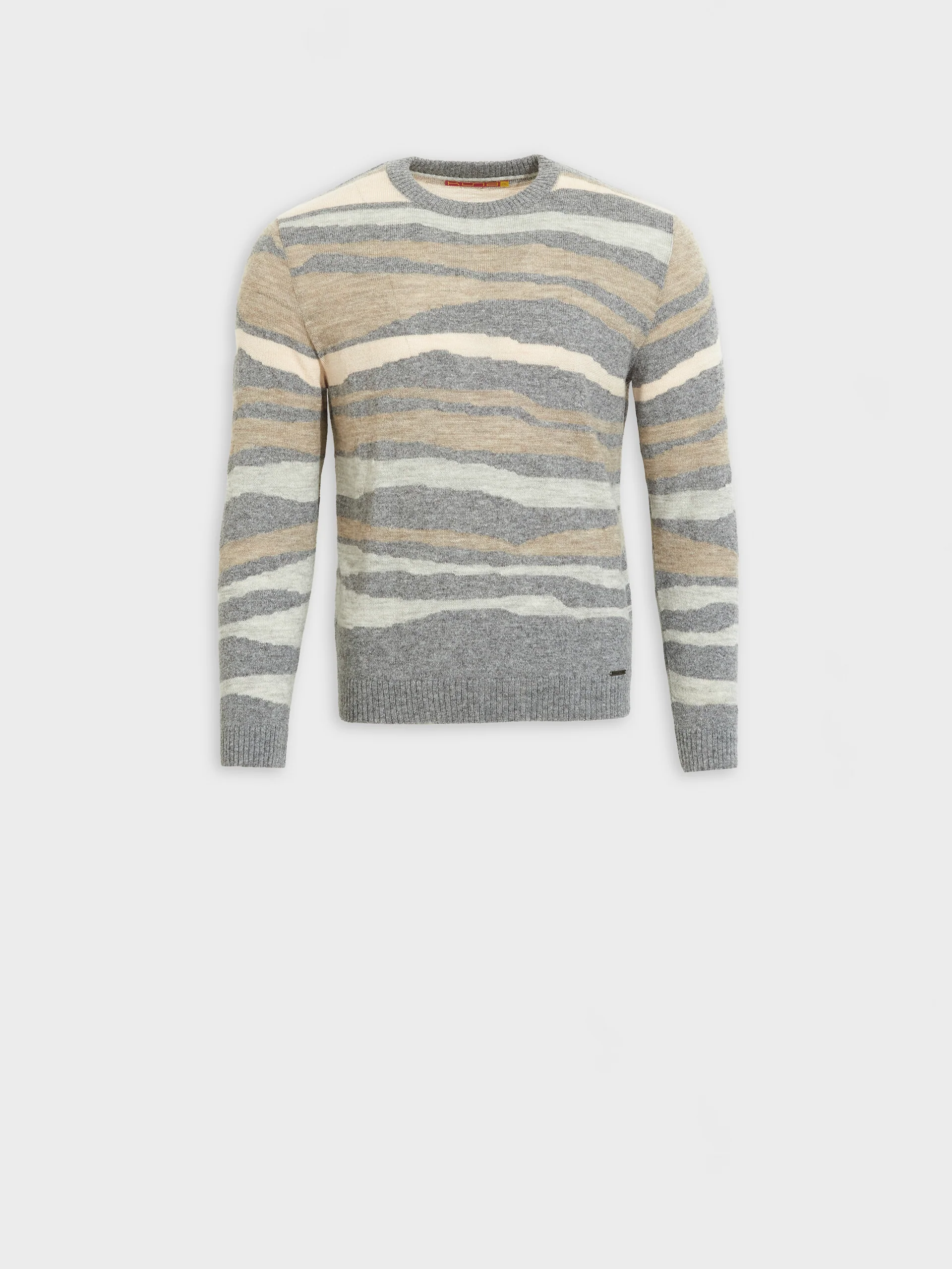 Zar Sweater Baby Alpaca Color Grey