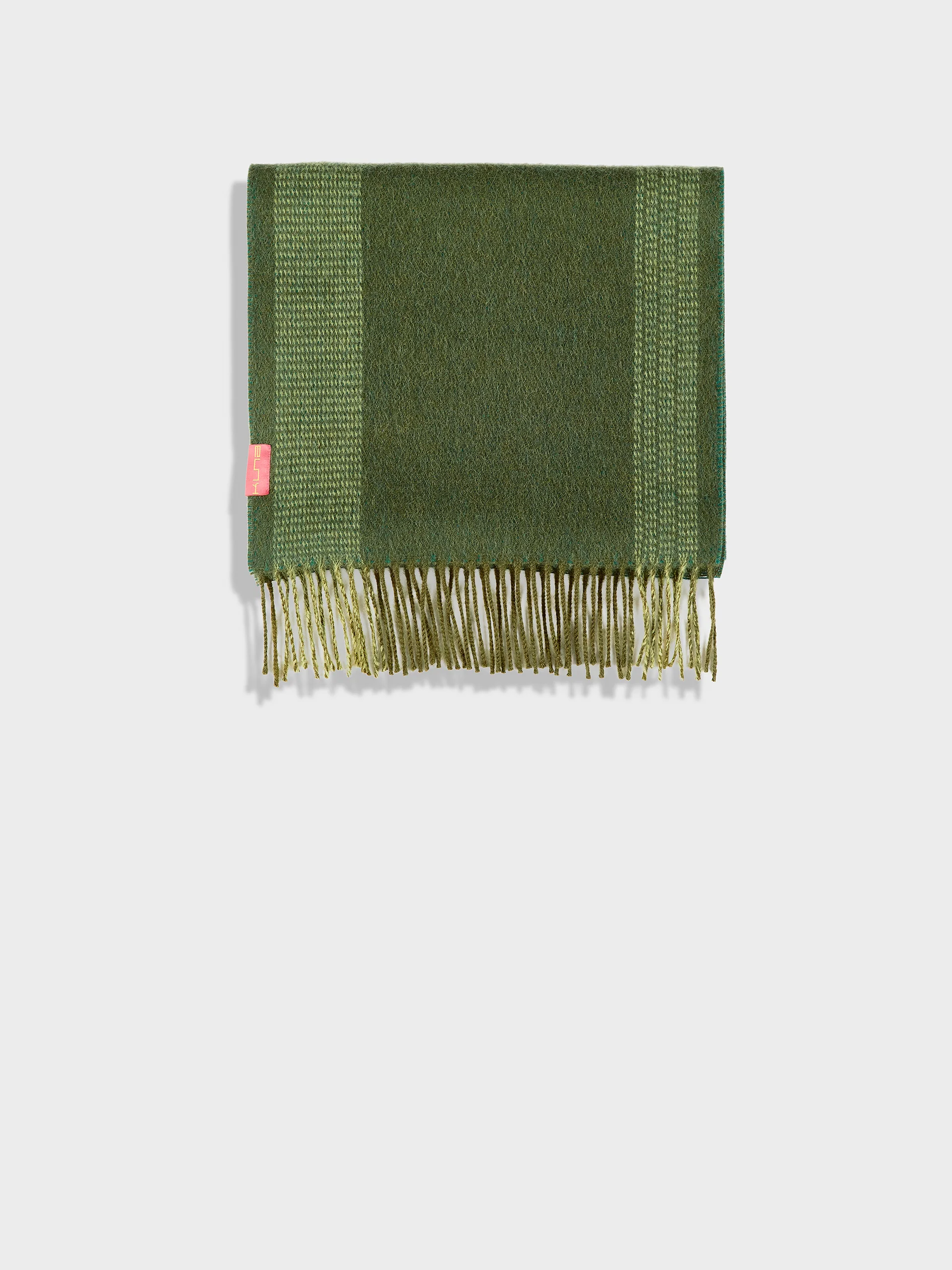 Zarick Scarf Baby Alpaca Color Green - Image 2