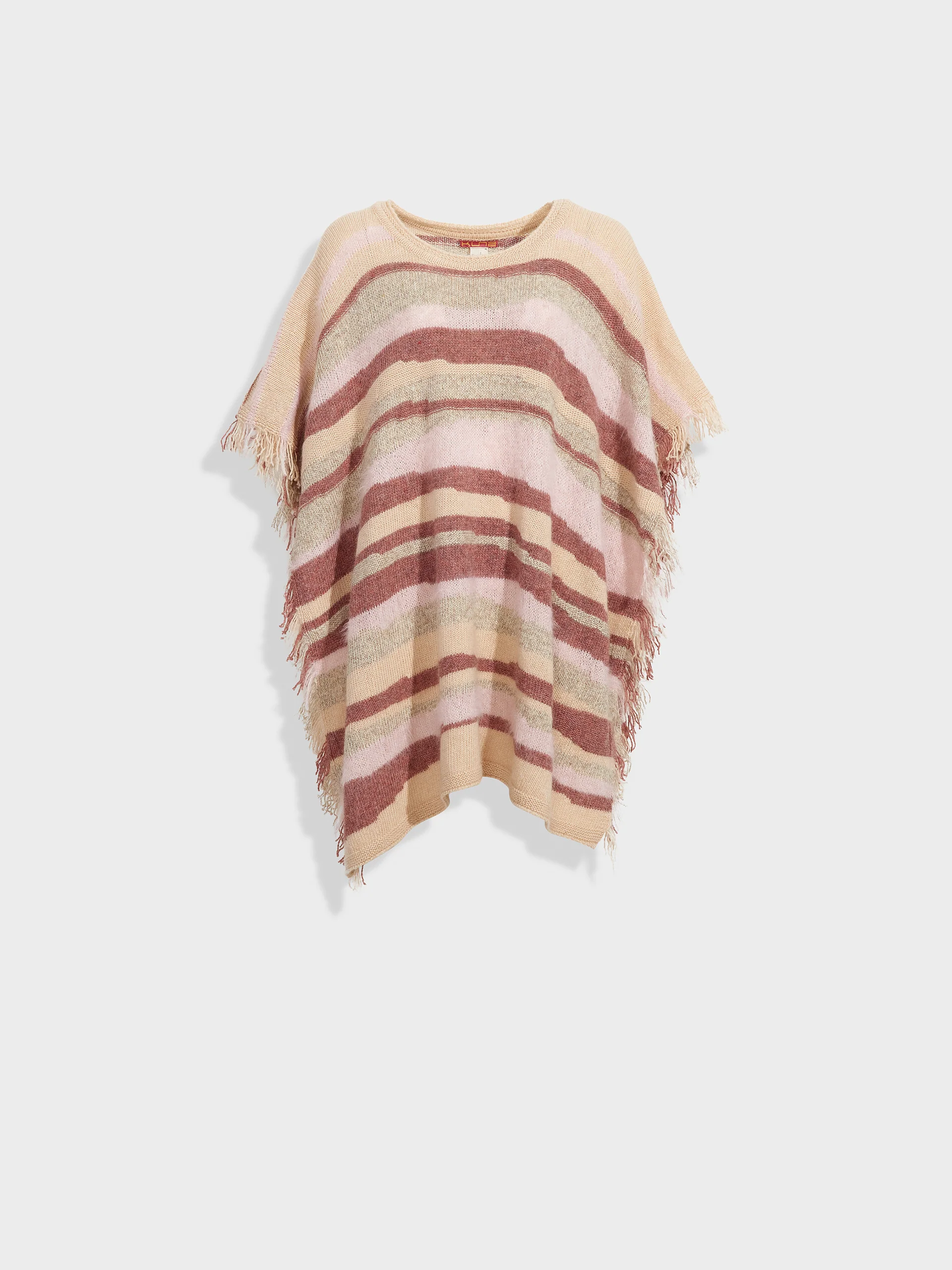 Zegovia Poncho Baby Alpaca Color Beige