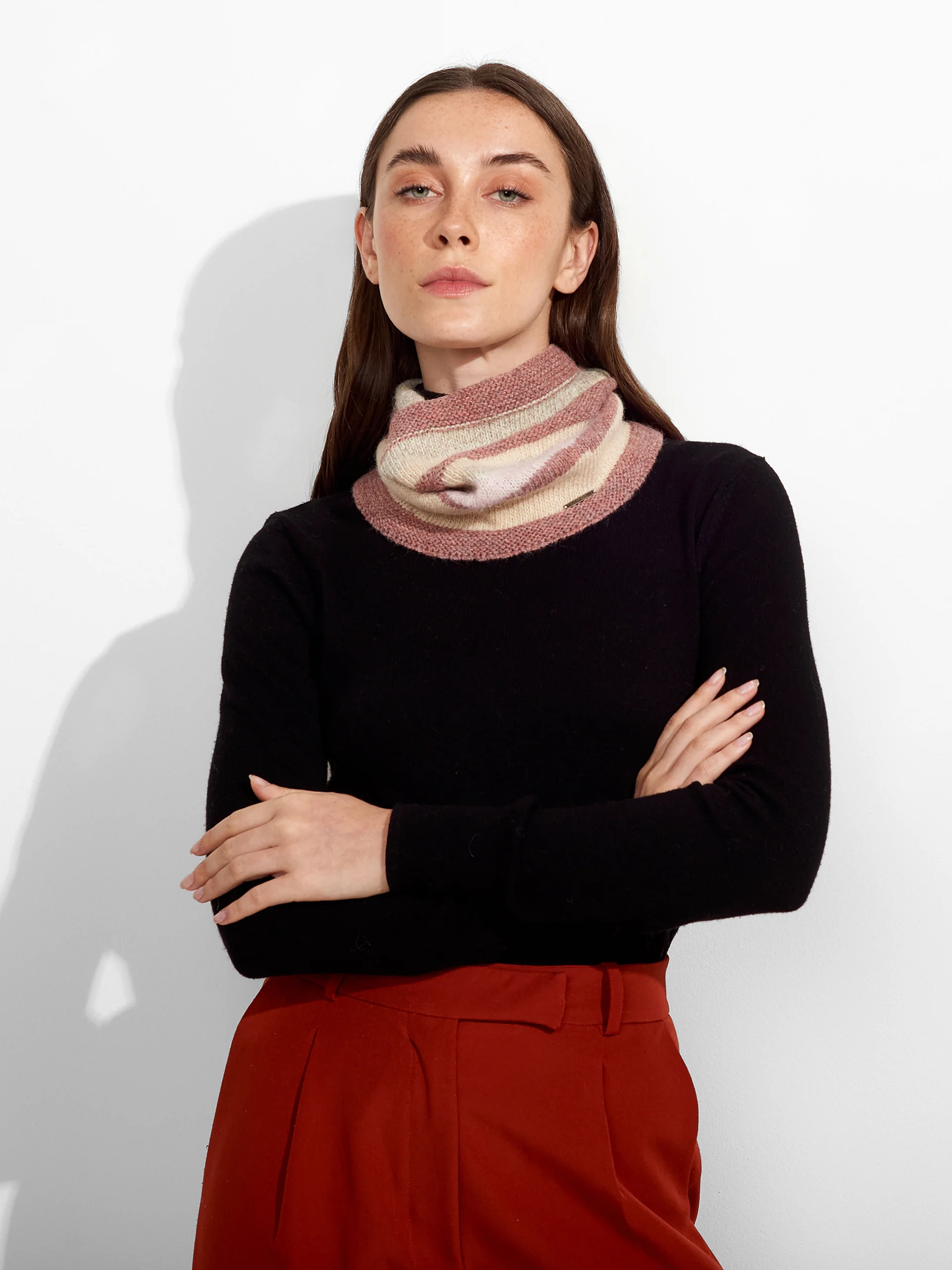 Zegovia Scarf Baby Alpaca Color Beige