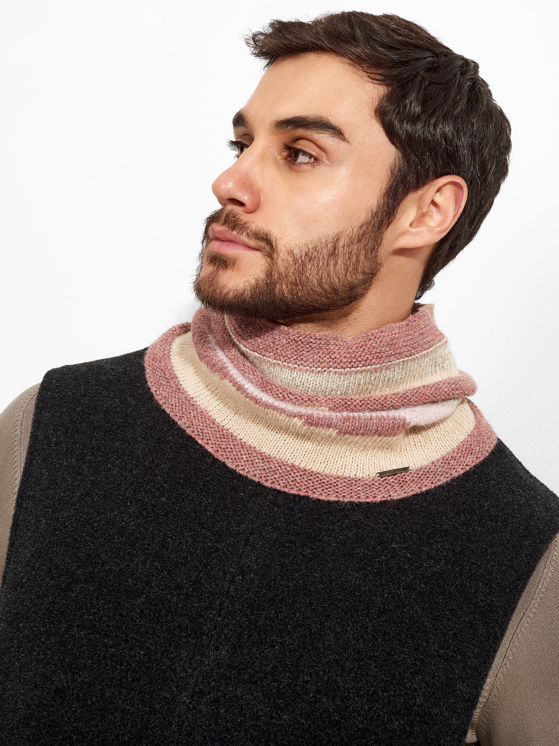 Zegovia Scarf Baby Alpaca Color Beige - Image 5