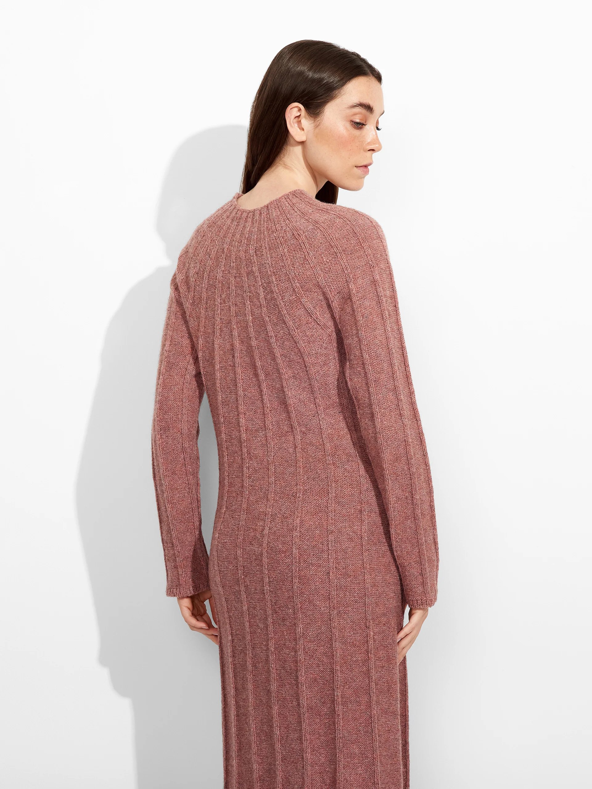 Zephir Dress Baby Alpaca Color Pink - Image 3